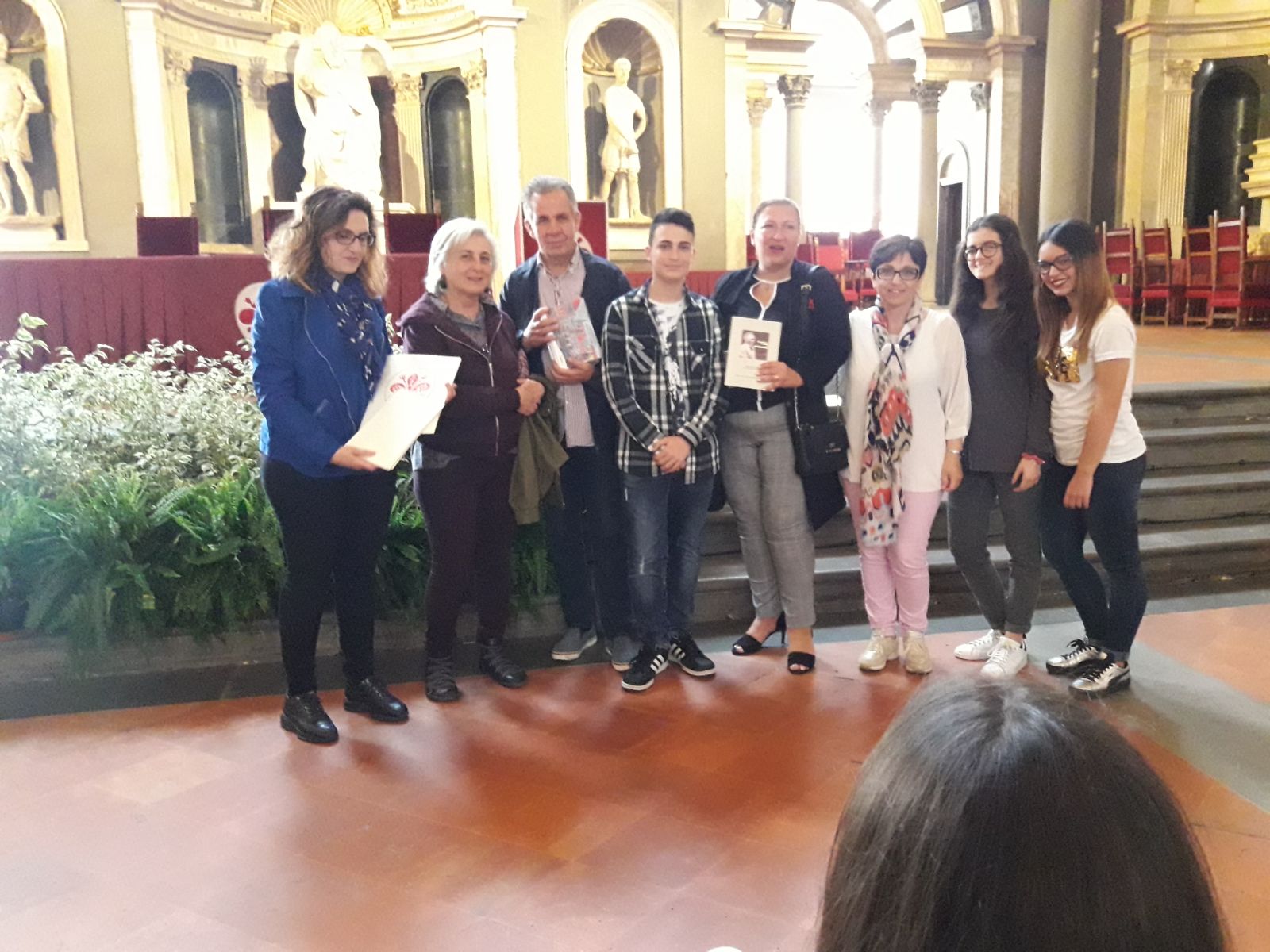 La presidente Giuliani ha ricevuto alcuni studenti di Pozzallo La presidente Giuliani ha ricevuto alcuni studenti di Pozzallo