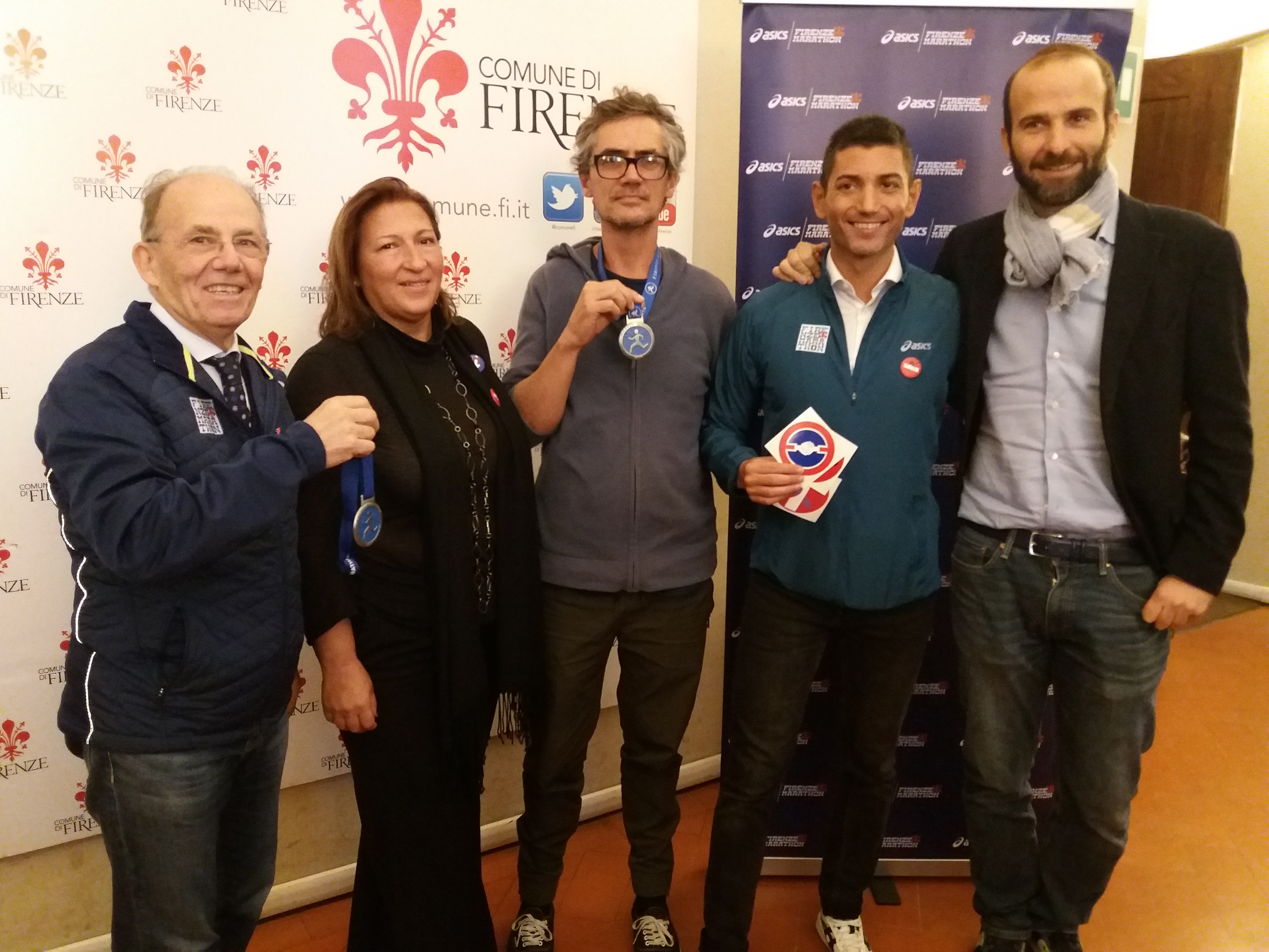 Presentazione medaglie Clet Presentazione medaglia Clet