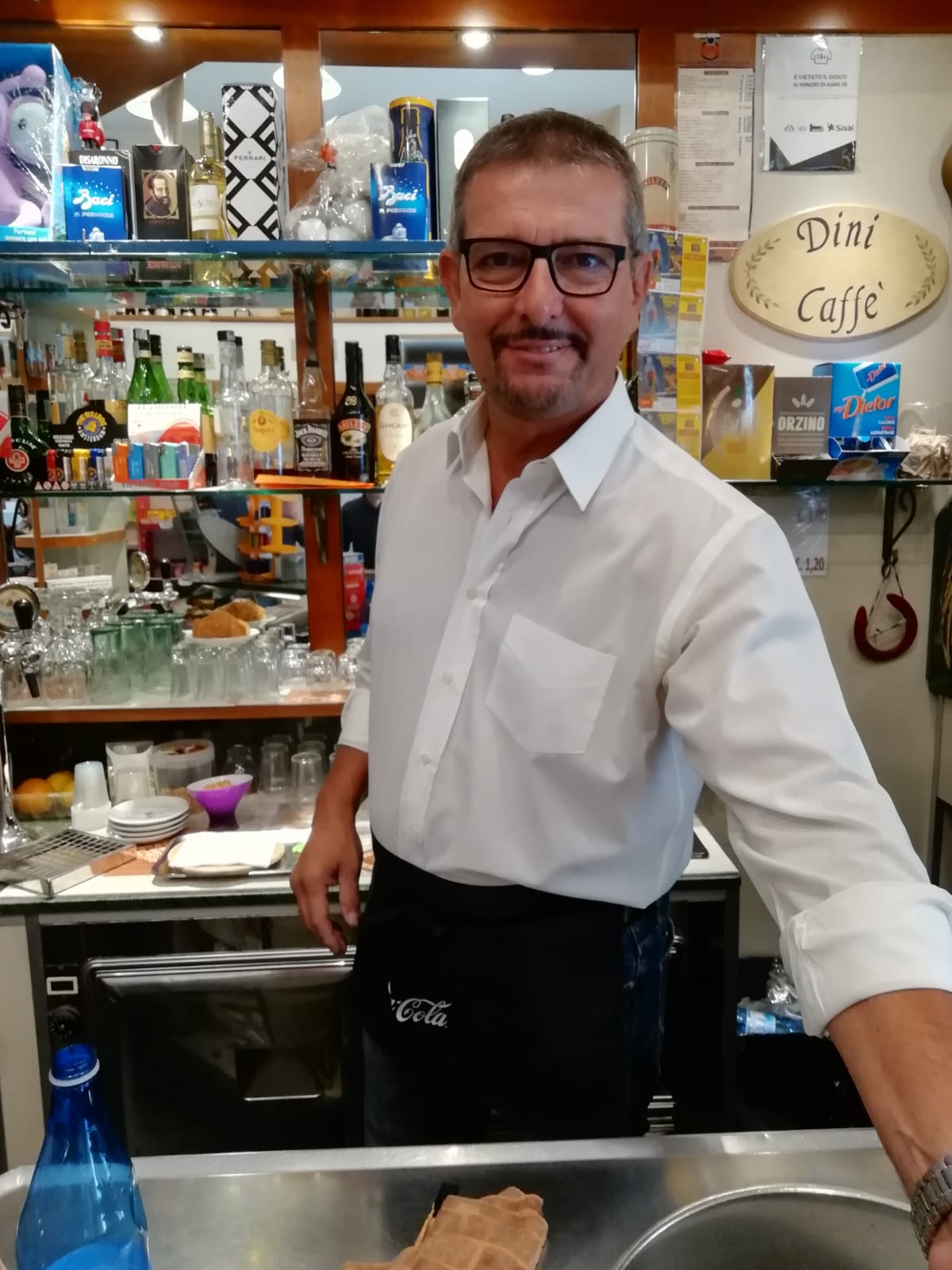 Maurizio Sguanci barista per Un giorno da artigiano Maurizio Sguanci barista per Un giorno da artigiano