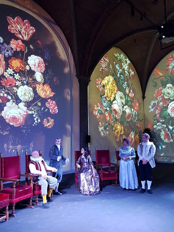 Spettacolo Accademia Teatrale di Firenze in Sala d'Arme Spettacolo Accademia Teatrale di Firenze in Sala d'Arme