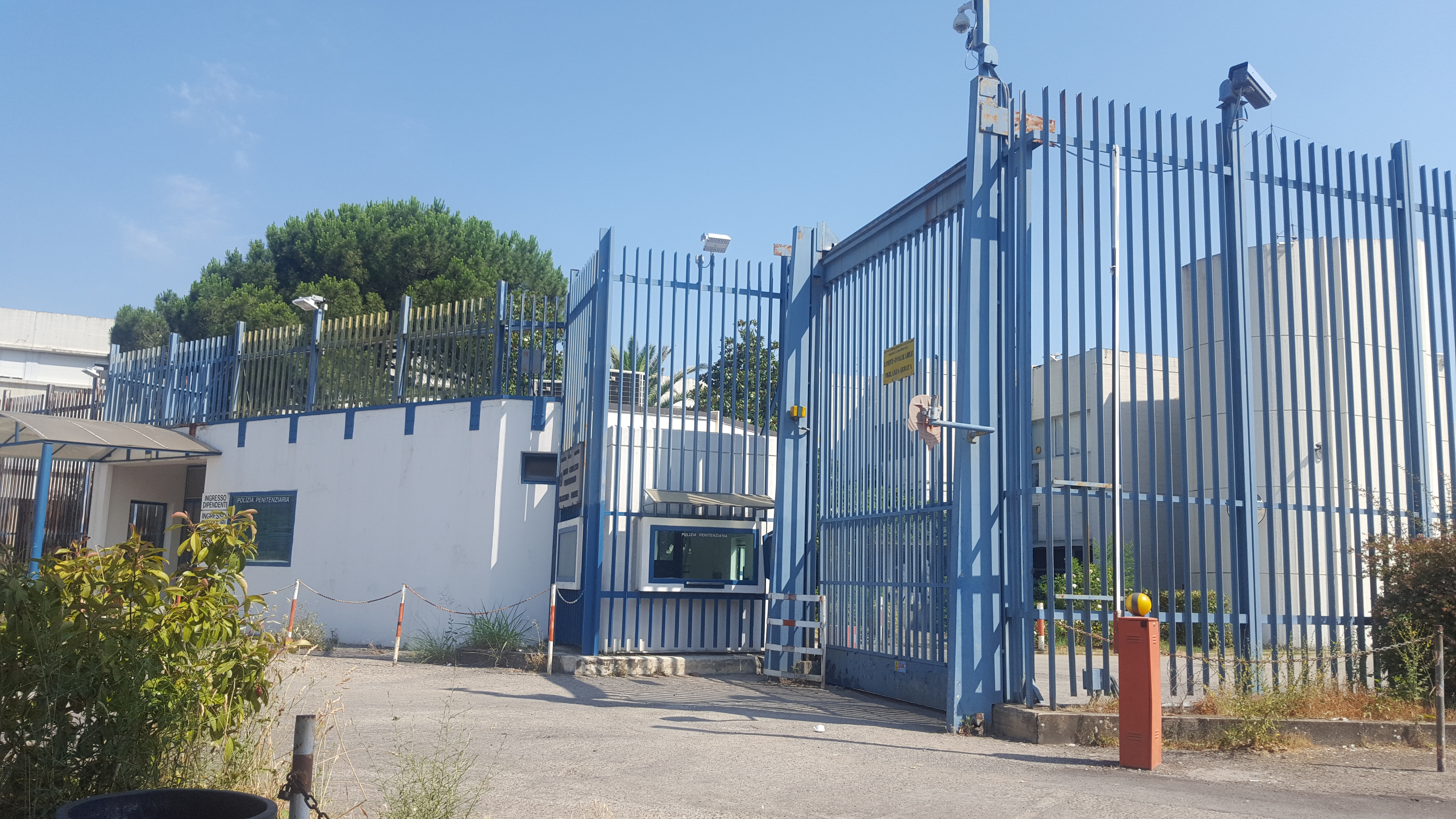 Il presidente del Consiglio comunale Luca Milani a Sollicciano Il presidente del Consiglio comunale Luca Milani a Sollicciano