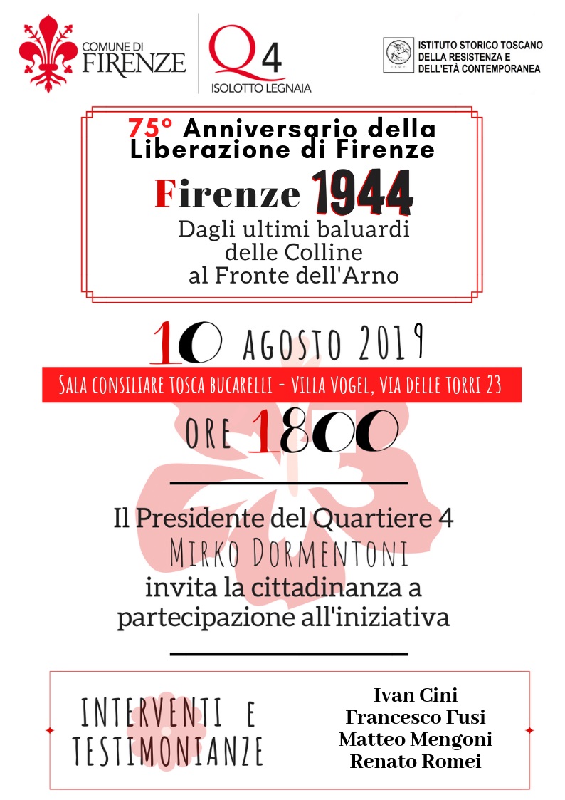 Liberazione 10 agosto al Quartiere 4 Liberazione 10 agosto al Quartiere 4