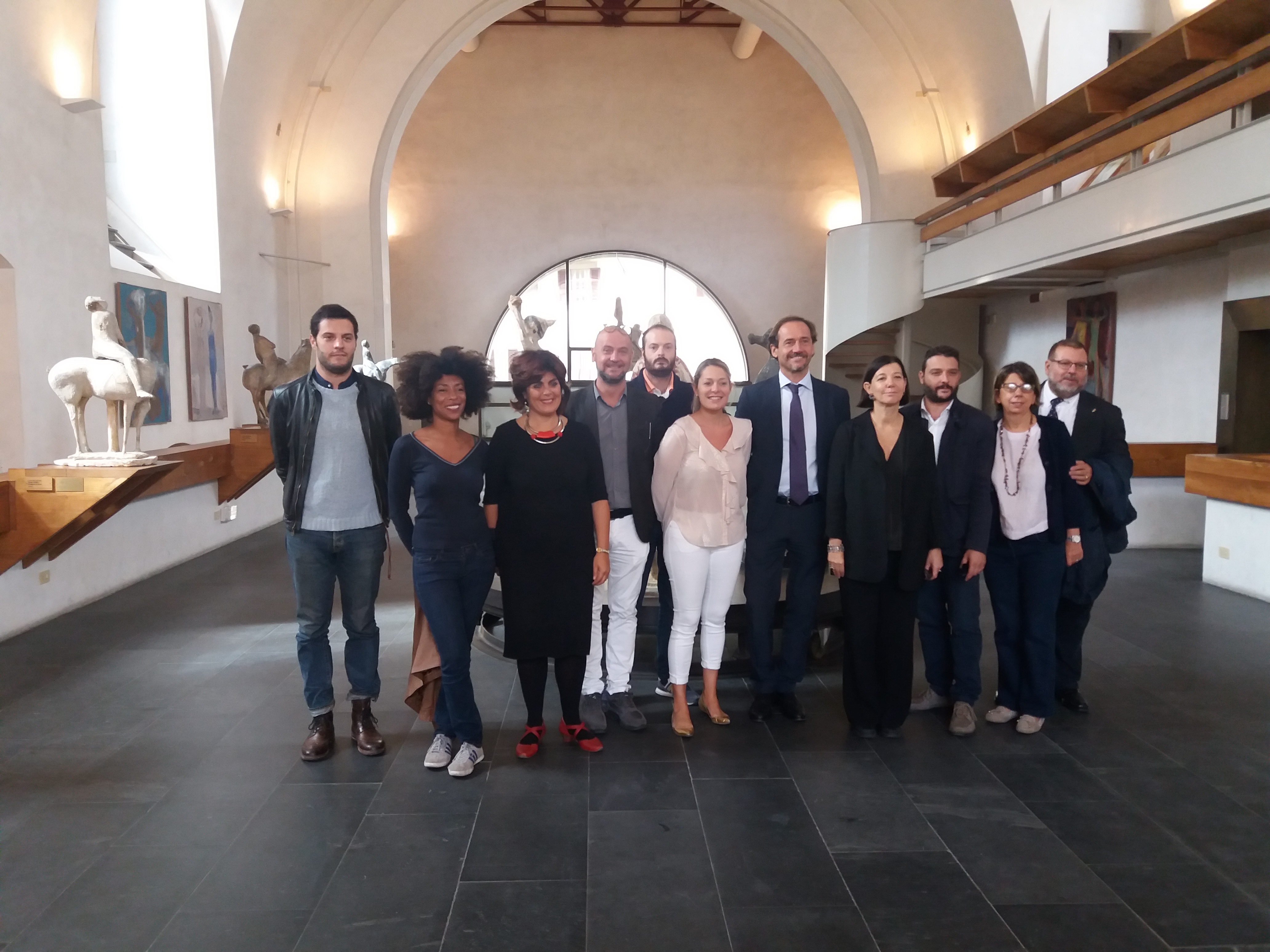La Commissione cultura e sport al museo Marino Marini La Commissione cultura e sport al museo Marino Marini