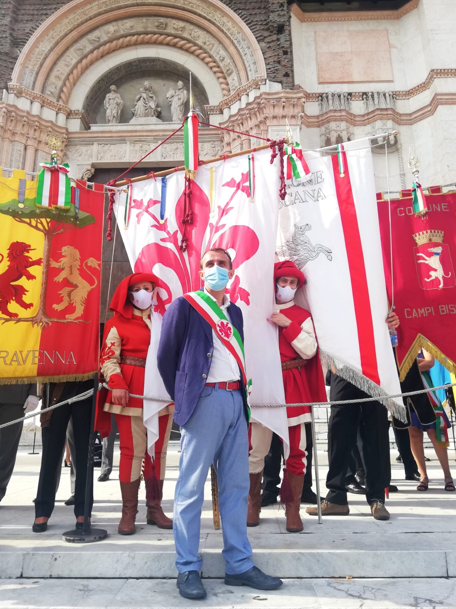 Il presidente del Consiglio comunale Luca Milani a Bologna nel 40° anniversario della strage Il presidente del Consiglio comunale Luca Milani a Bologna nel 40° anniversario della strage