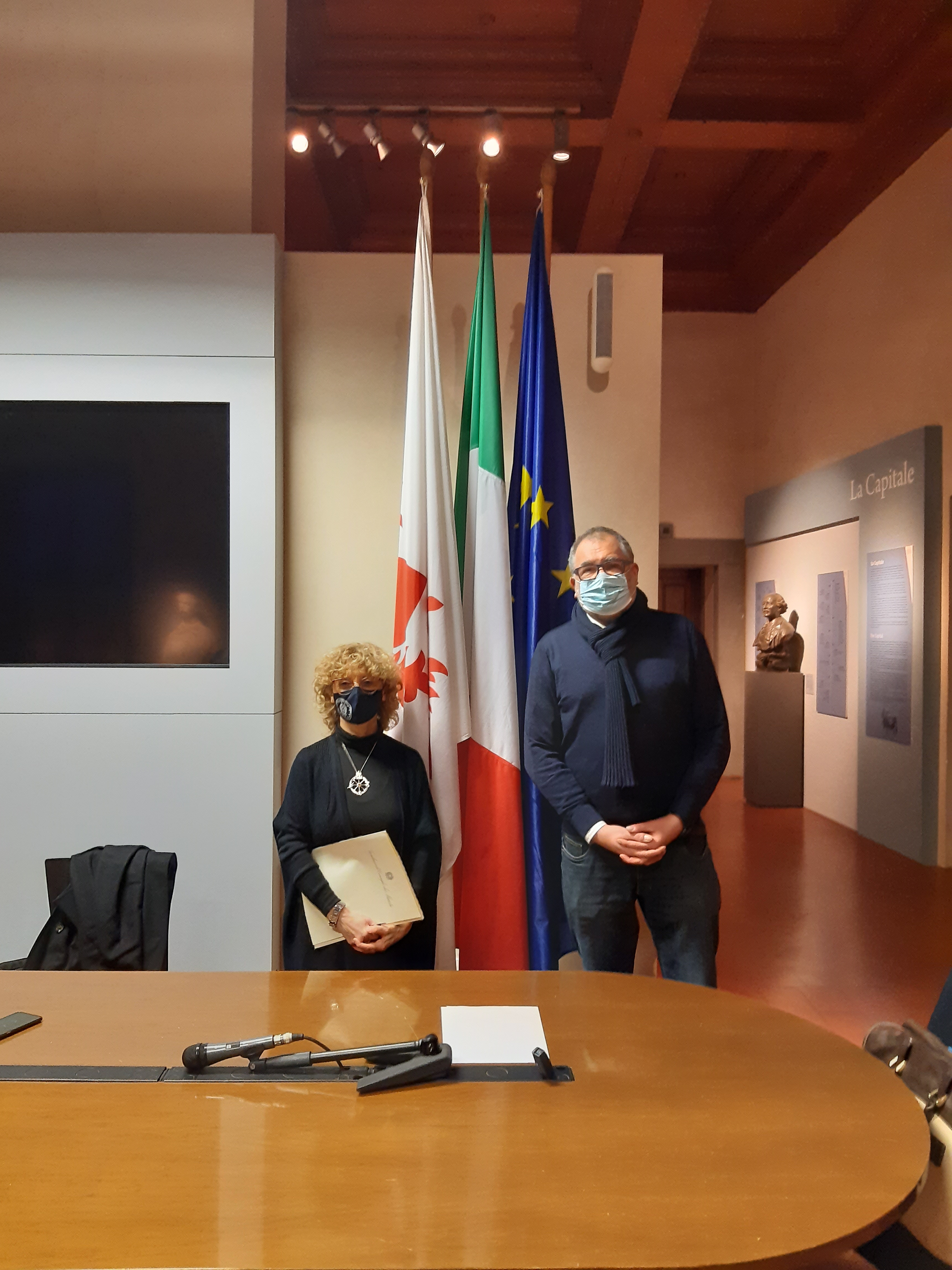 Filomena Maggino e Filippo Carlà Campa Filomena Maggino e Filippo Carlà Campa