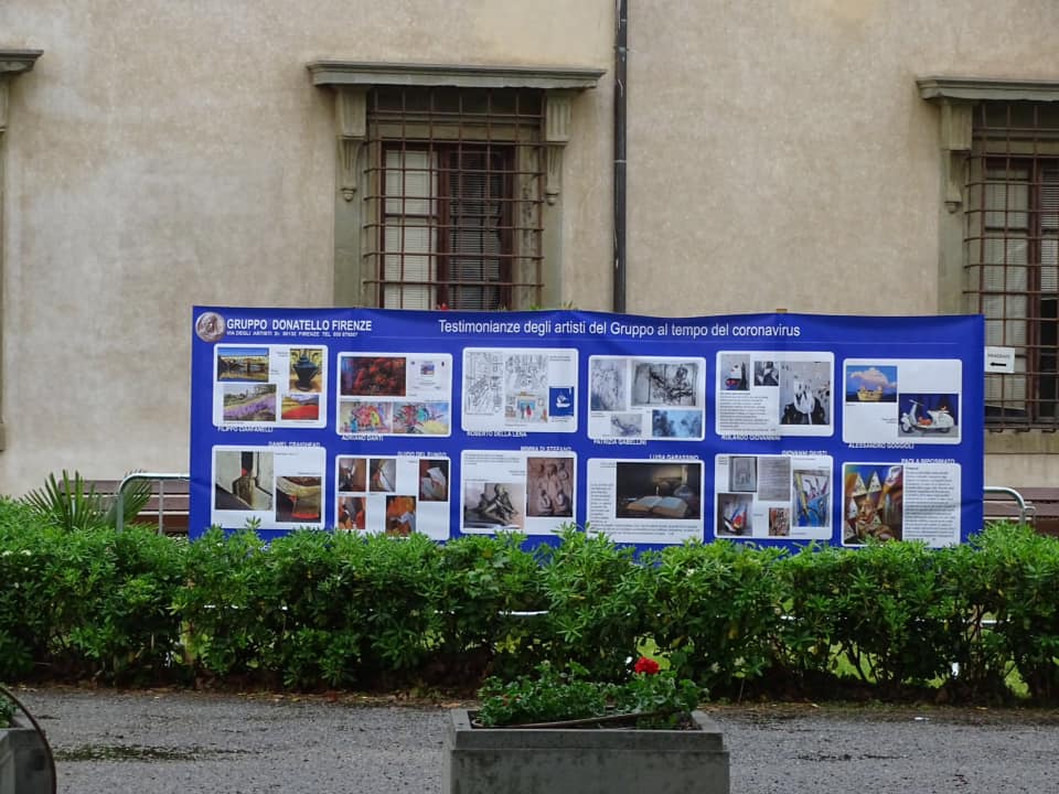 Testimonianze degli artisti del Gruppo Donatello al tempo del Coronavirus al Quartiere 2 Testimonianze degli artisti del Gruppo Donatello al tempo del Coronavirus al Quartiere 2