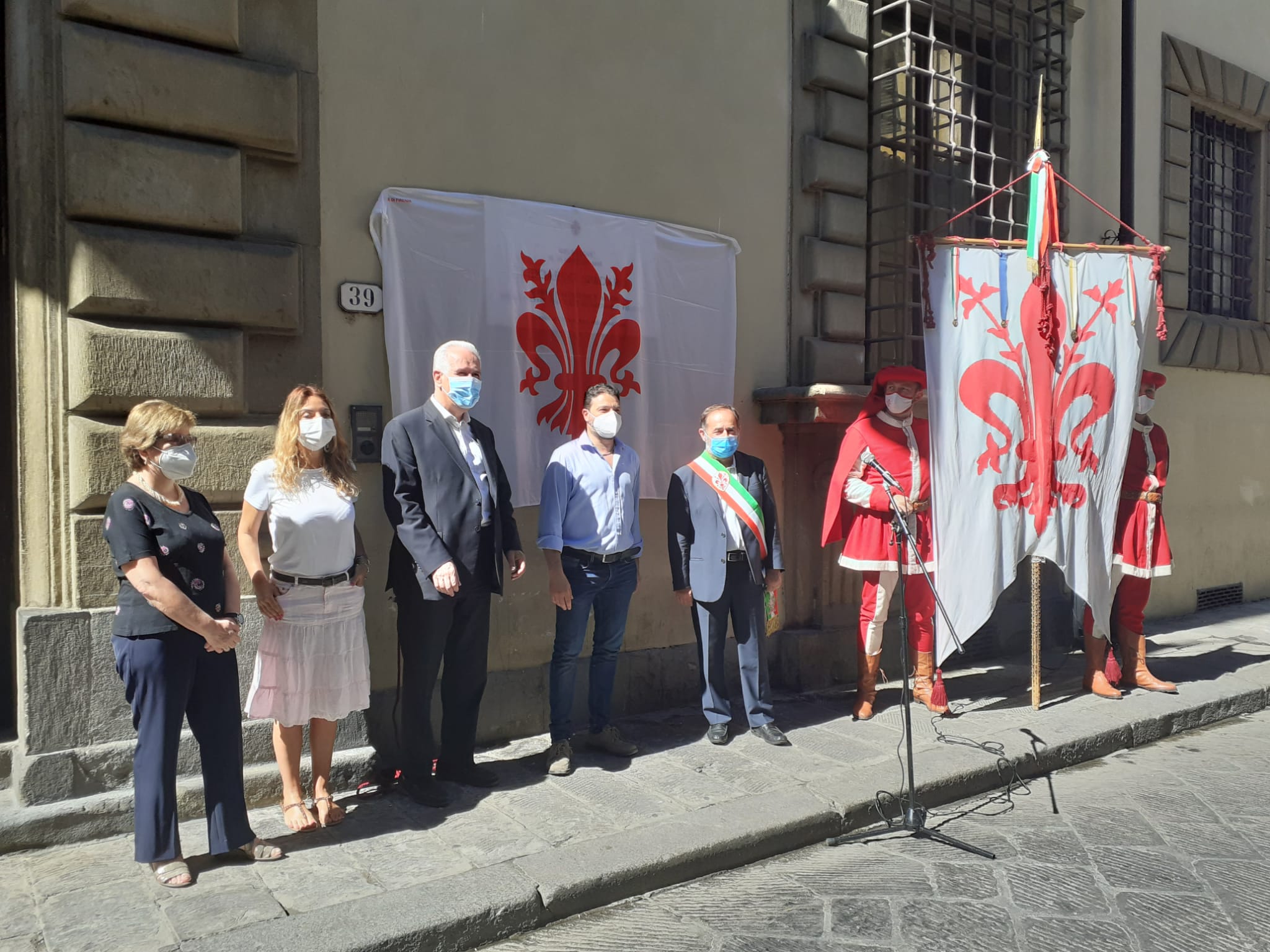 Inaugurata la targa che ricorda Odoardo Spadaro