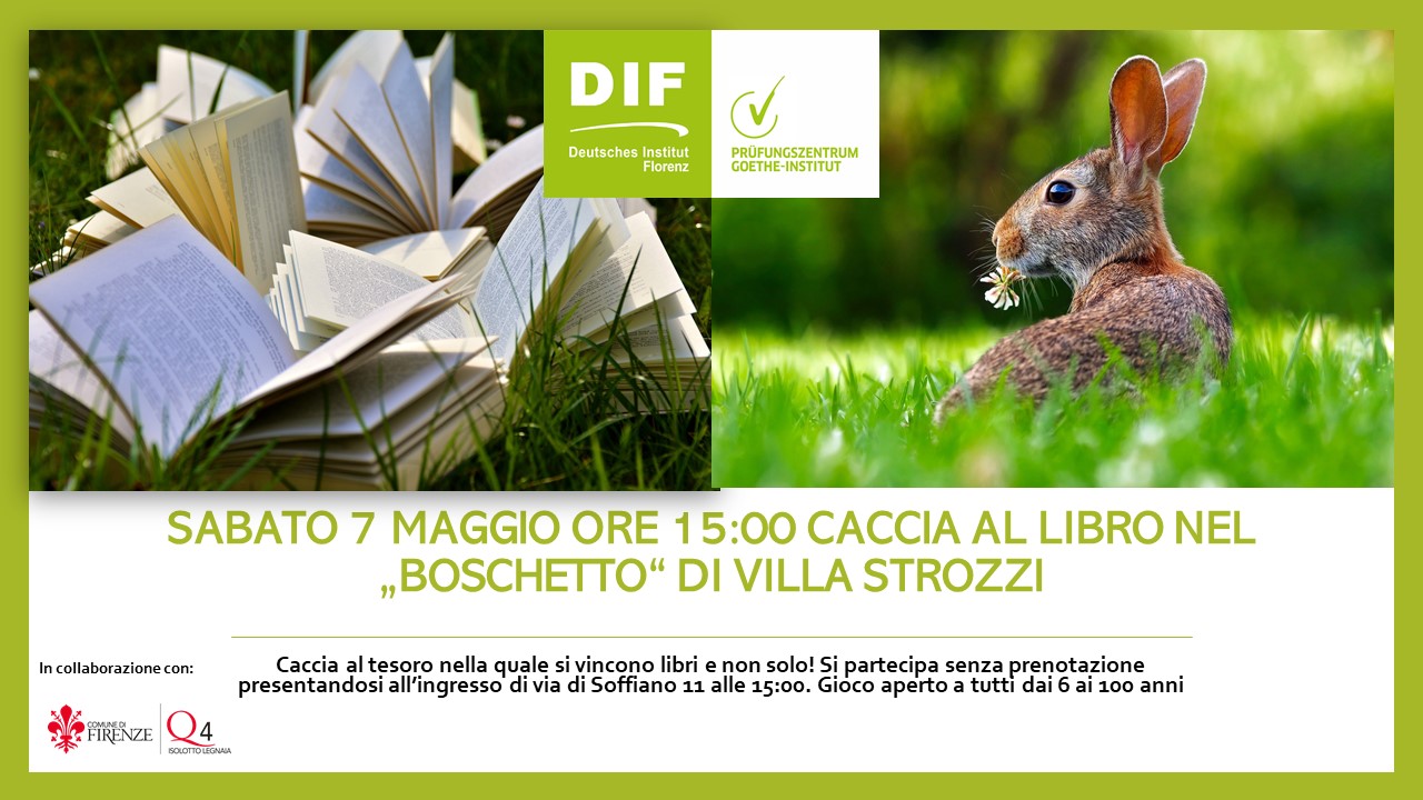 Caccia al libro al Quartiere 4 Caccia al libro al Quartiere 4