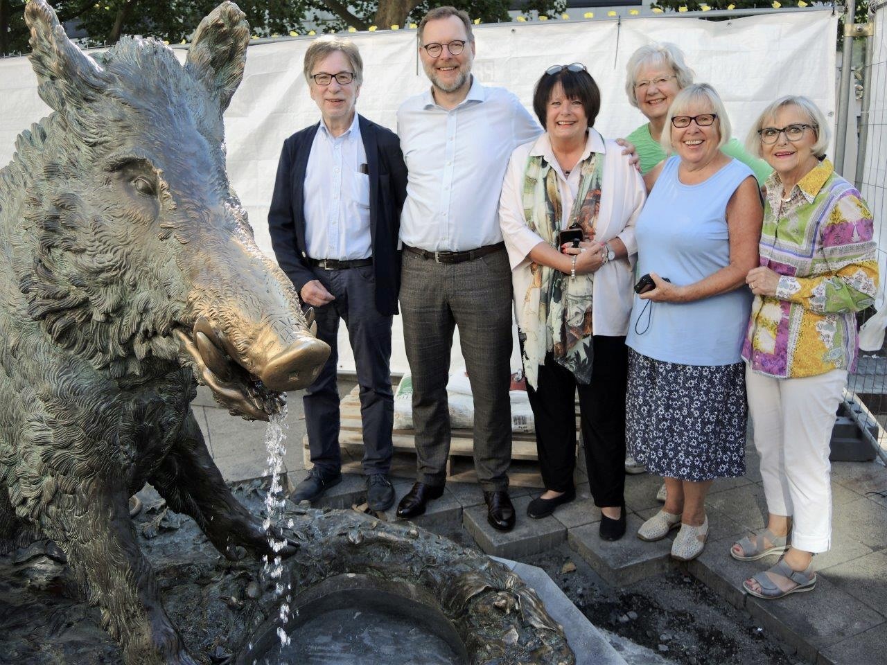 Copia della fontana del Porcellino