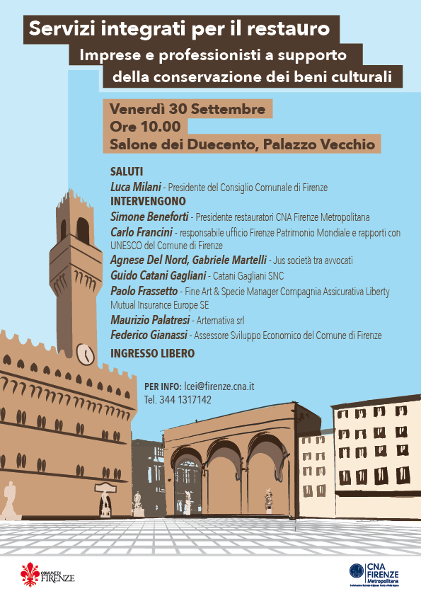 Seminario restauratori in Palazzo Vecchio