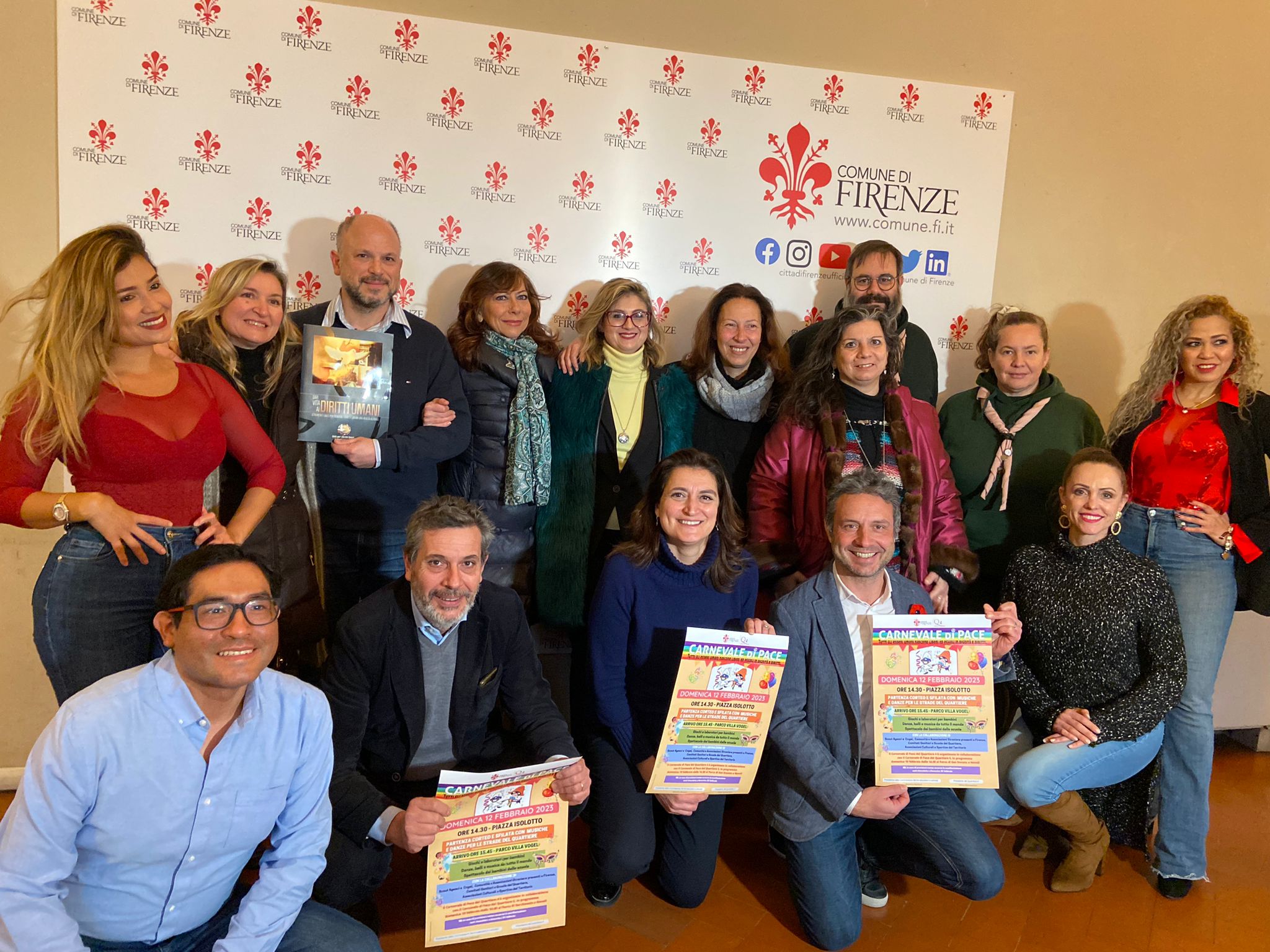 Carnevale di pace ai quartieri 4 e 5 Carnevale di pace ai quartieri 4 e 5