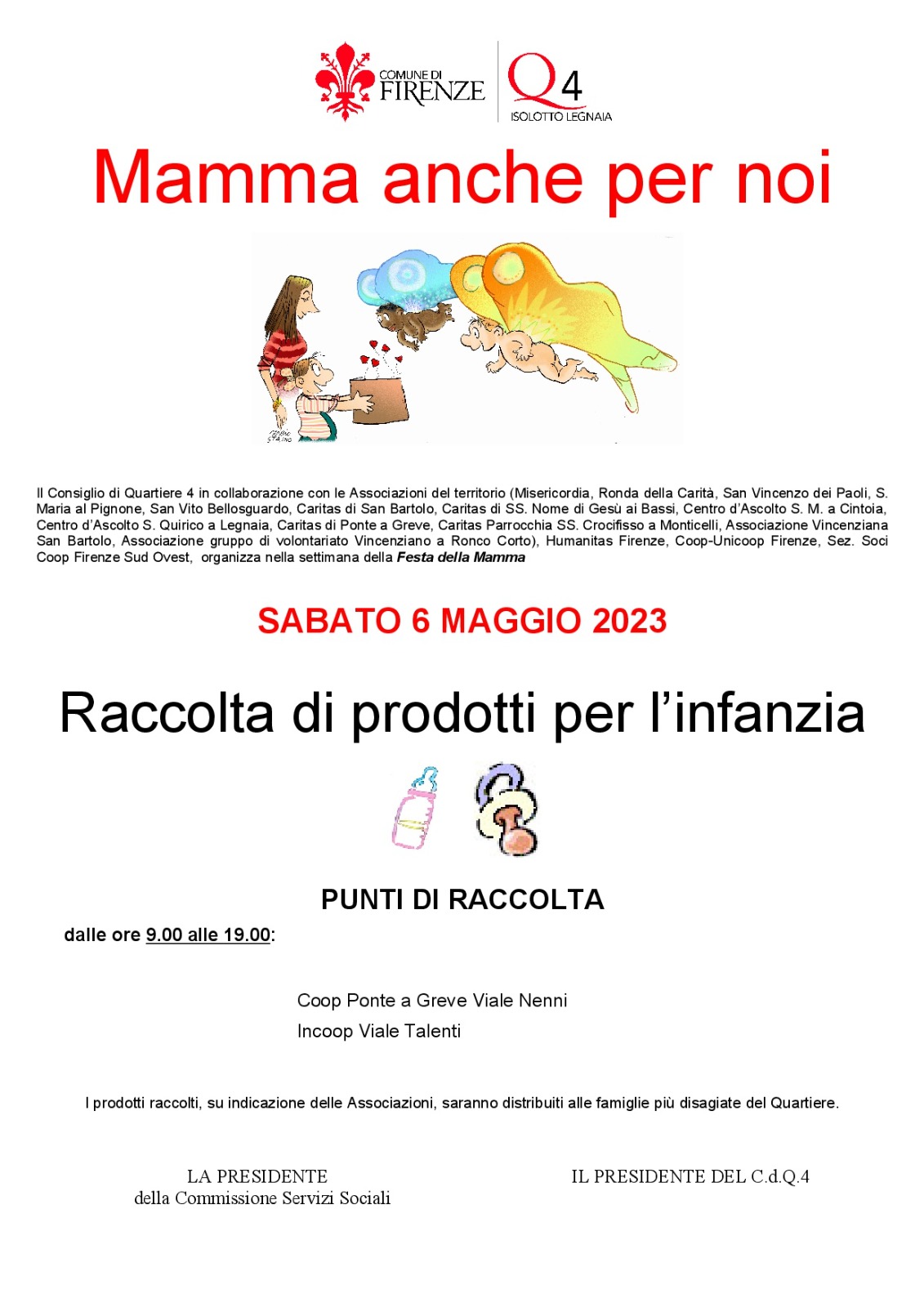Mamma anche per noi al Quartiere 4 Mamma anche per noi al Quartiere 4