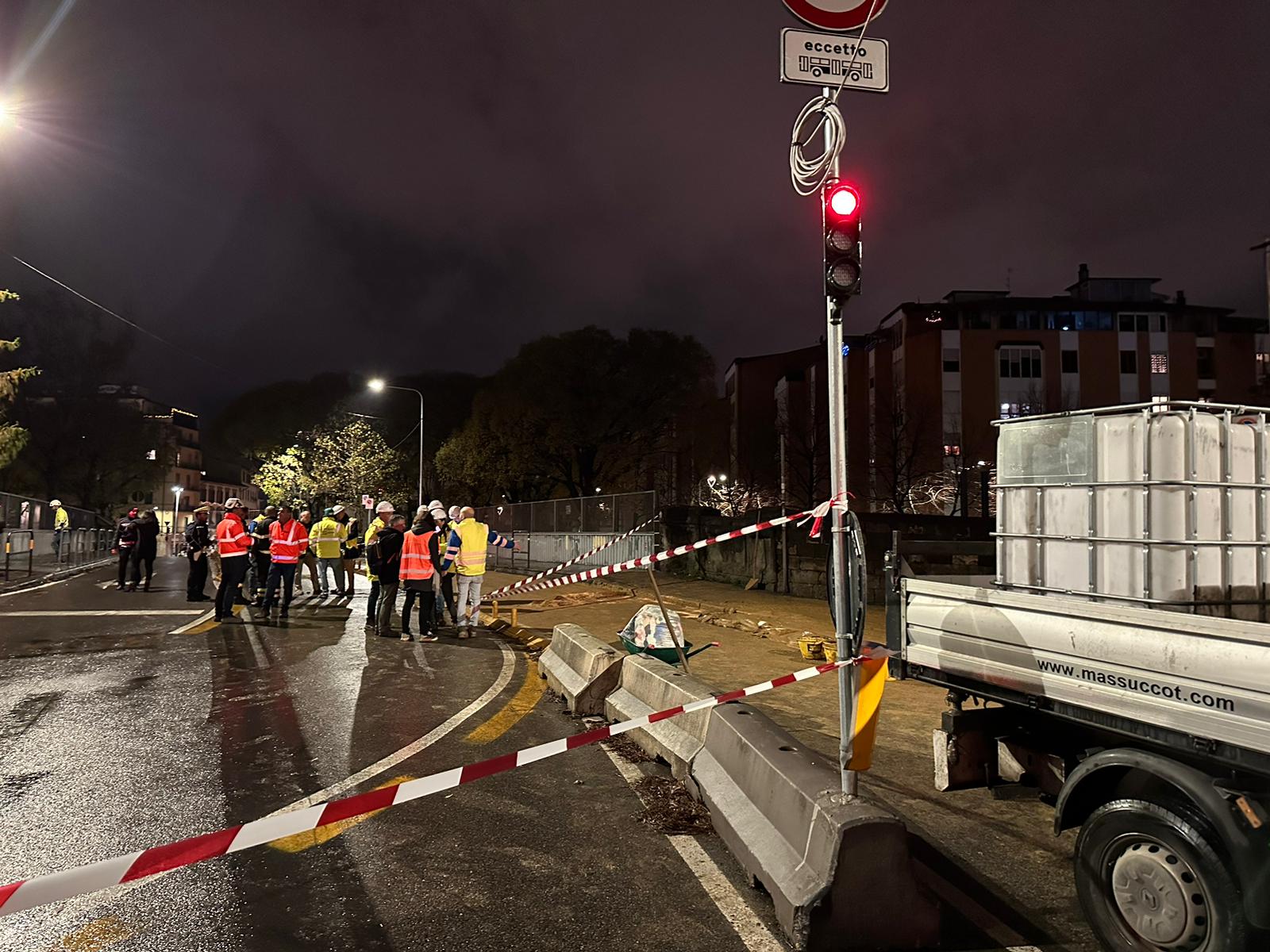 Ponte al Pino chiuso