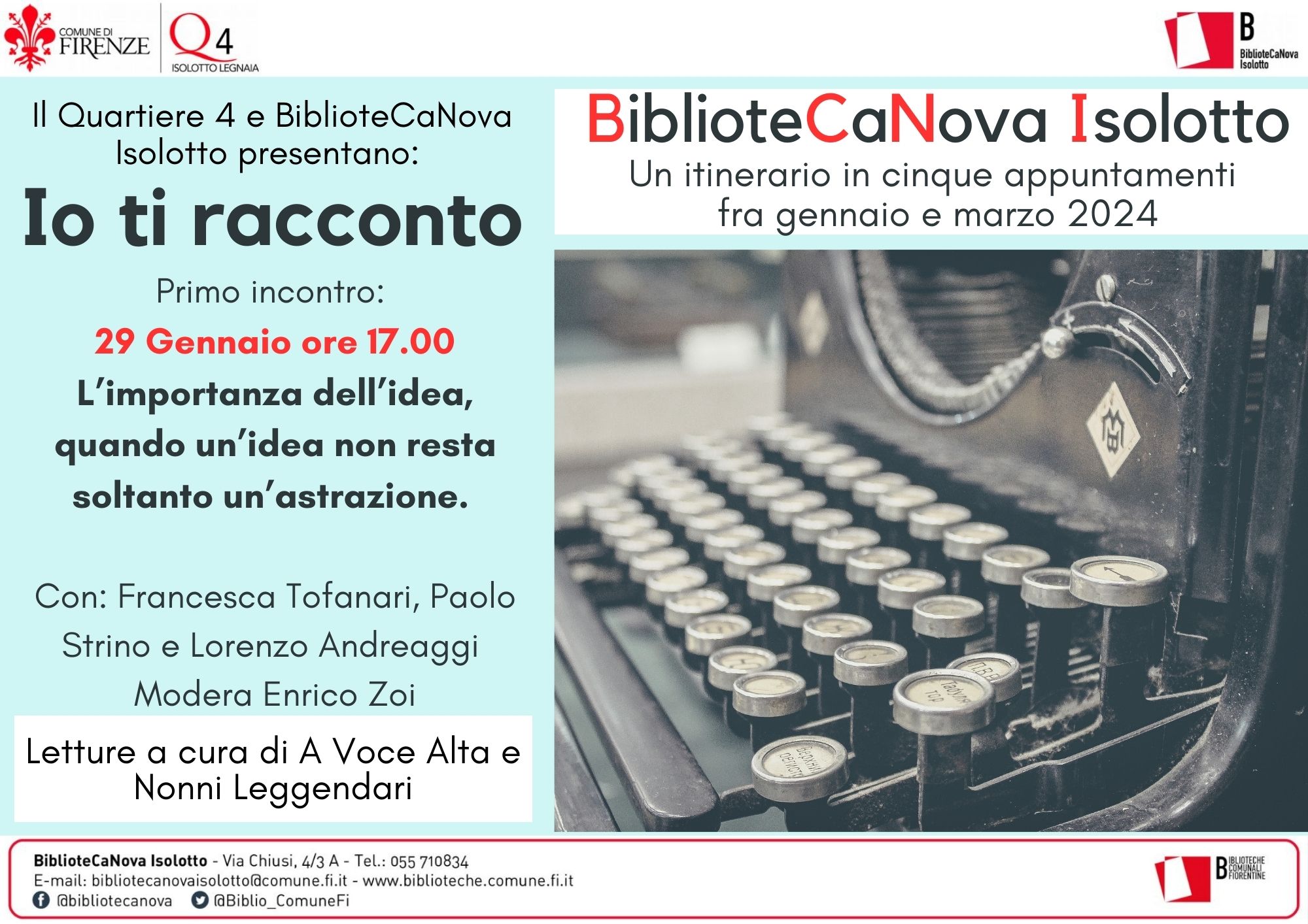 Io ti racconto al Quartiere 4 Io ti racconto al Quartiere 4