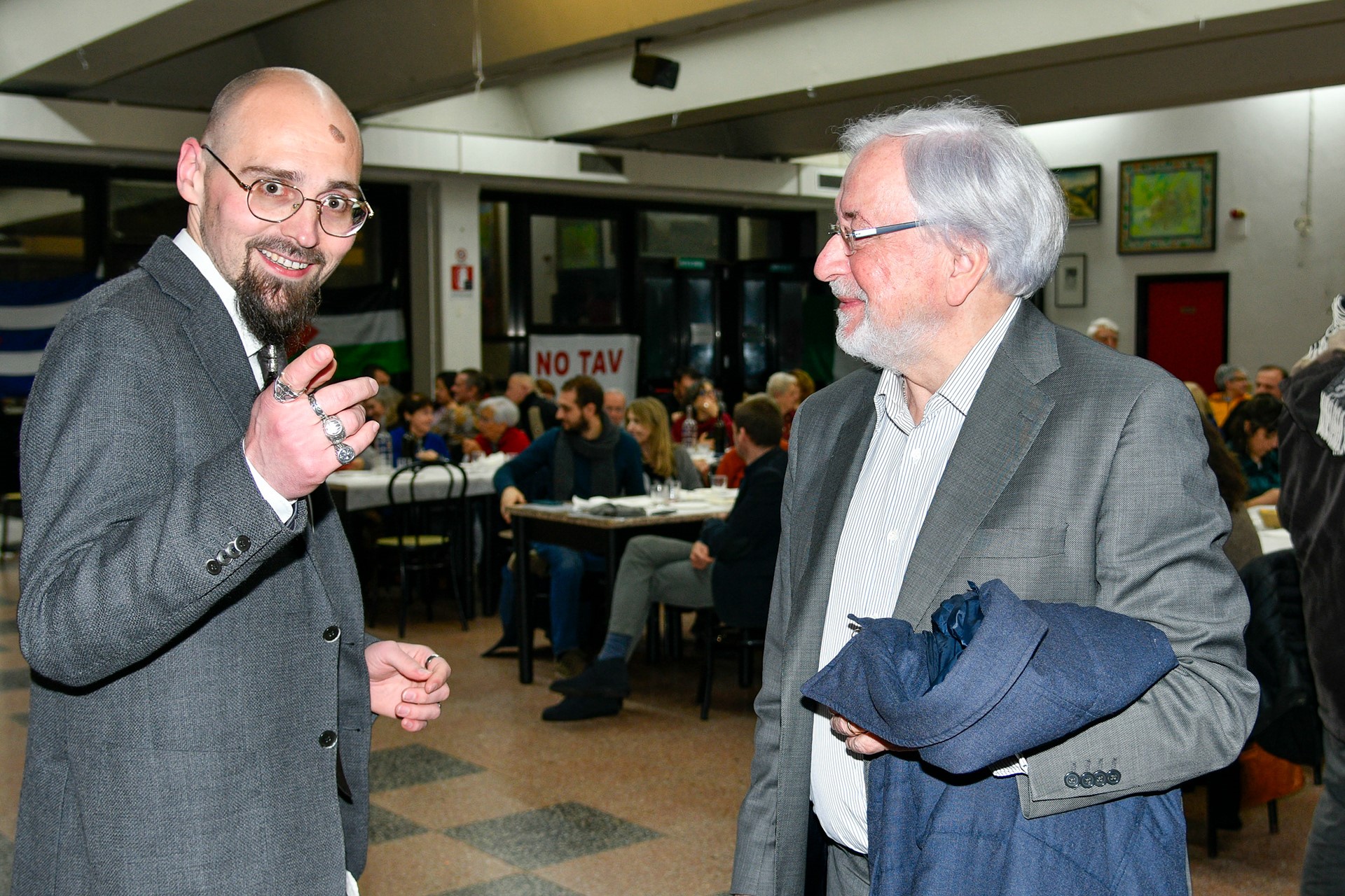 Palagi e Chiarot. (Foto di Carlo Galletti) Palagi e Chiarot. (Foto di Carlo Galletti)