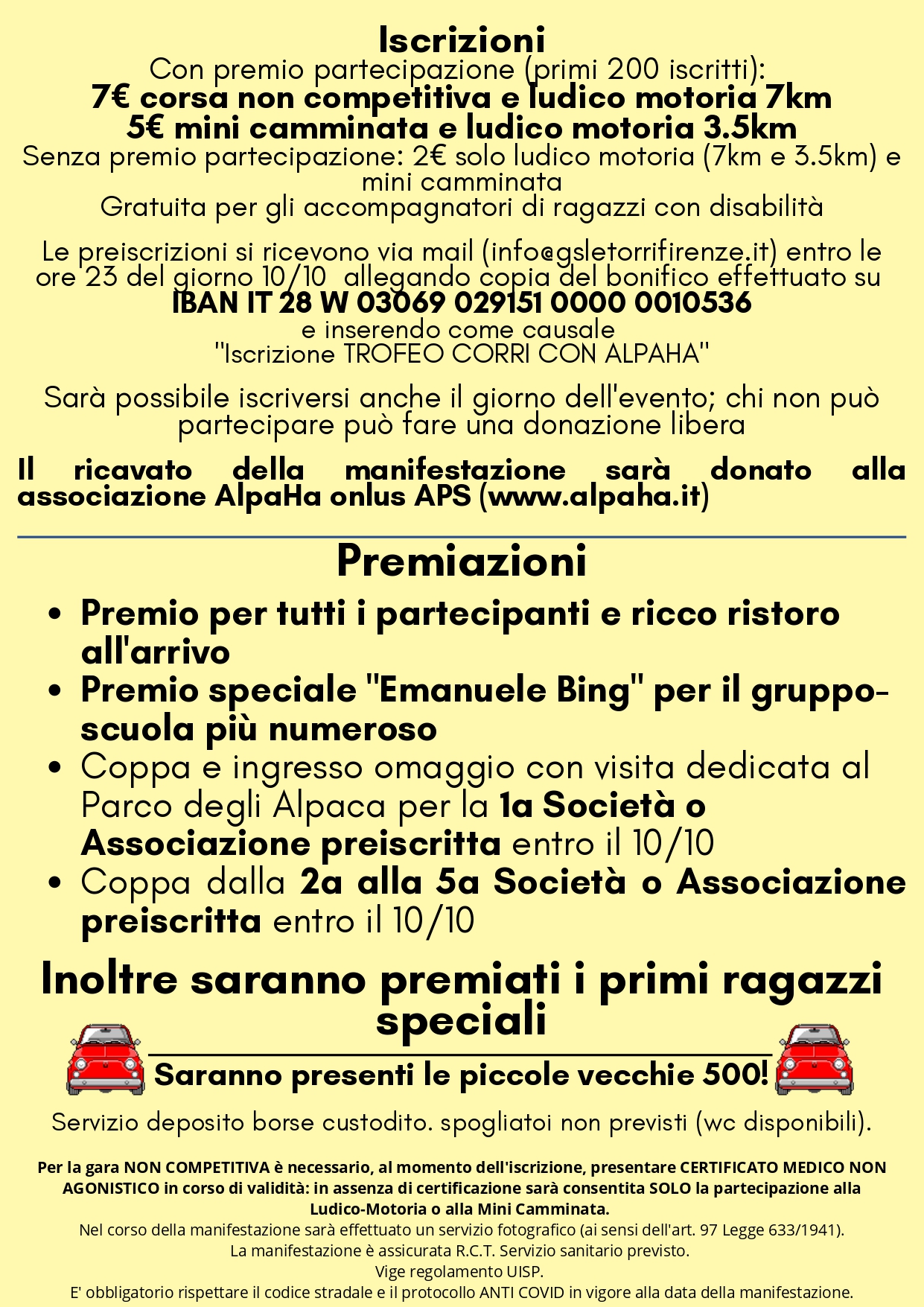 Corri con AlpaHa Corri con AlpaHa