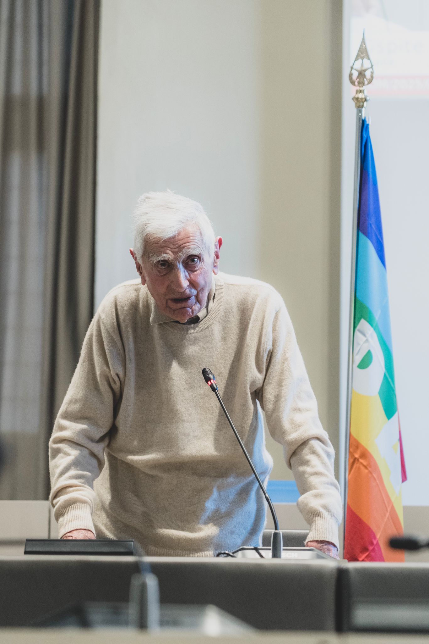 Umberto Terzi in Consiglio comunale Umberto Terzi in Consiglio comunale