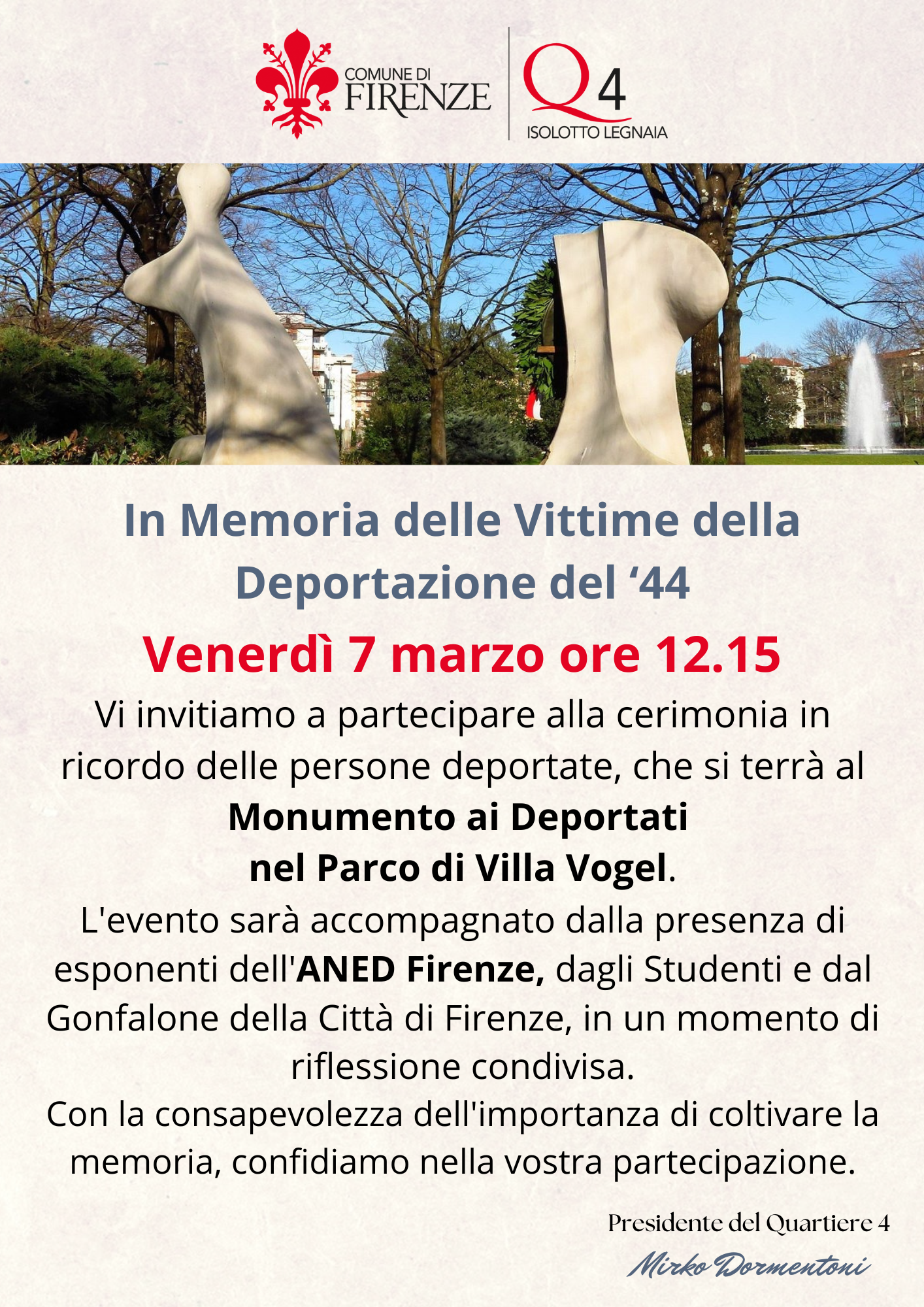 Deportazione 7 marzo