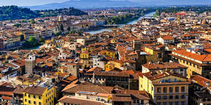Una veduta di Firenze