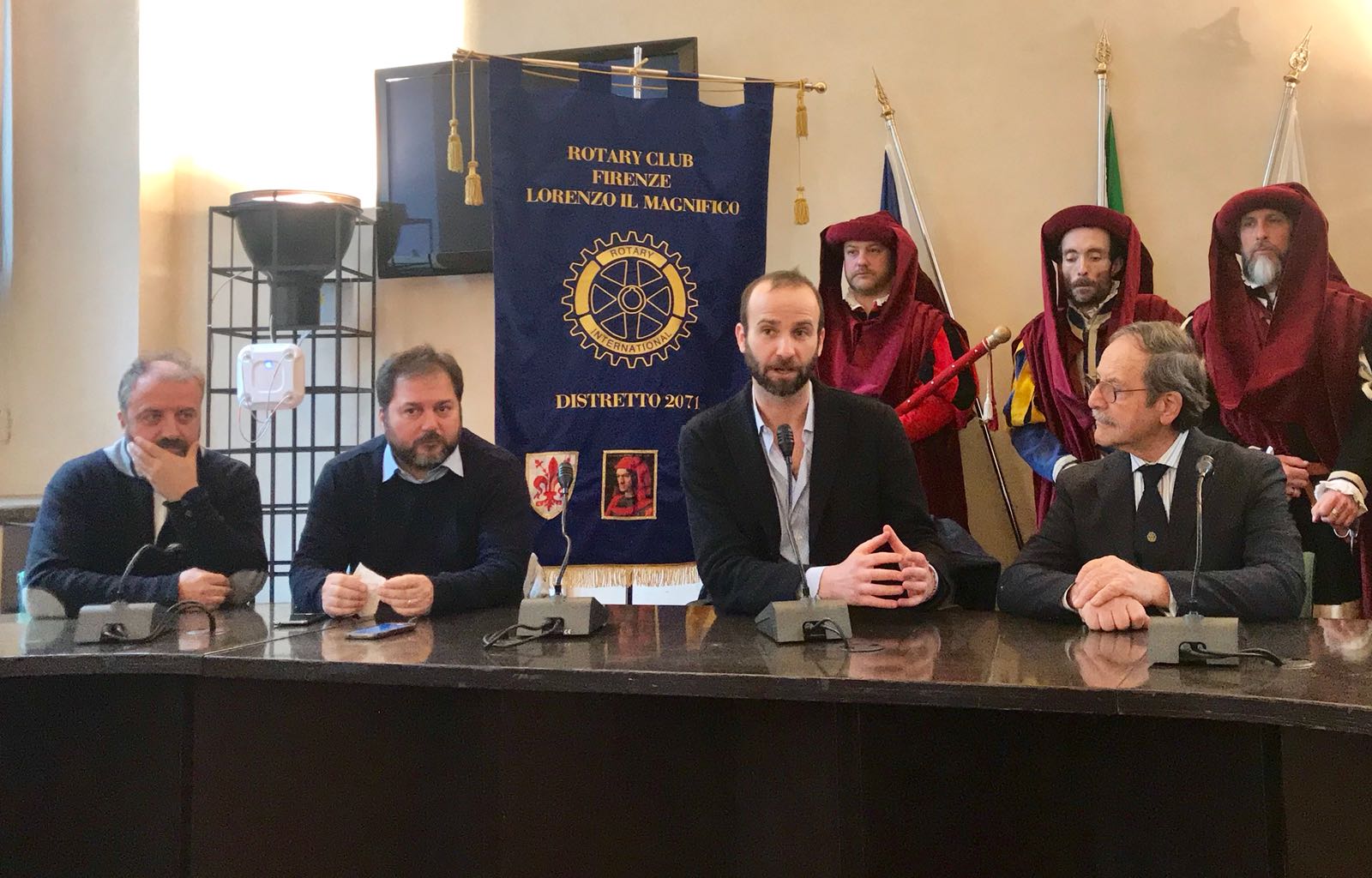 Nuovi abiti del corteo del Calcio storico