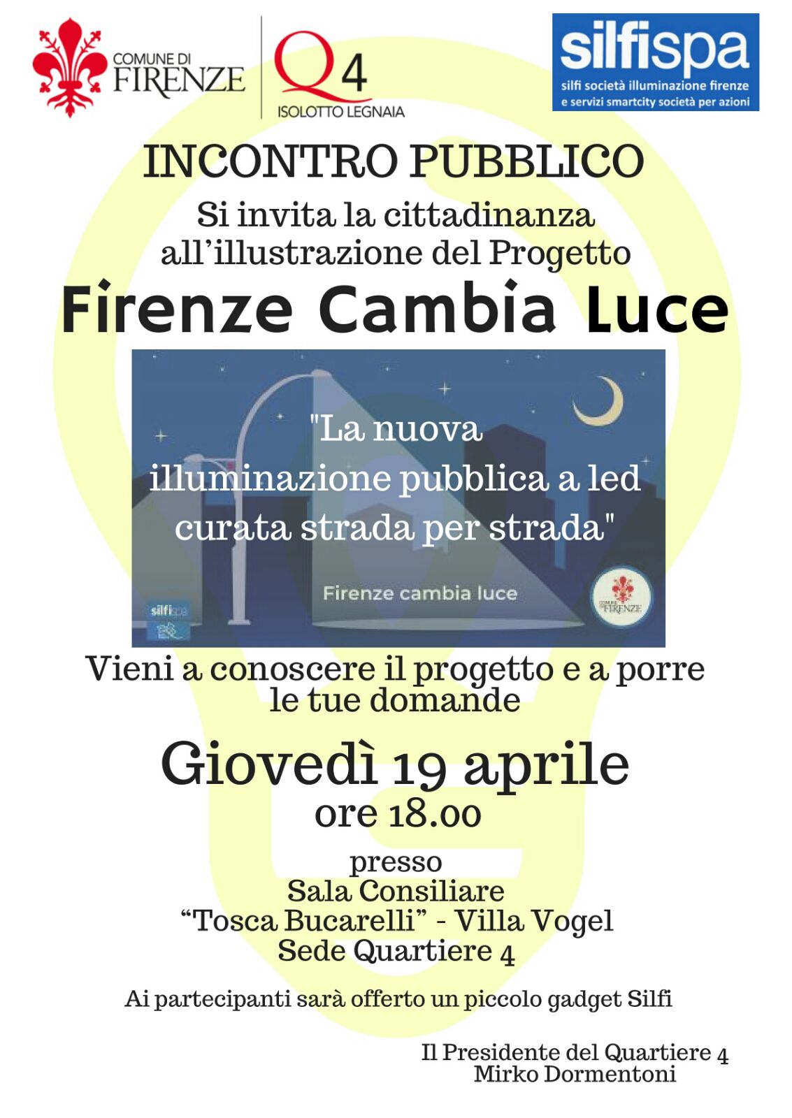firenze cambia luce al Q4
