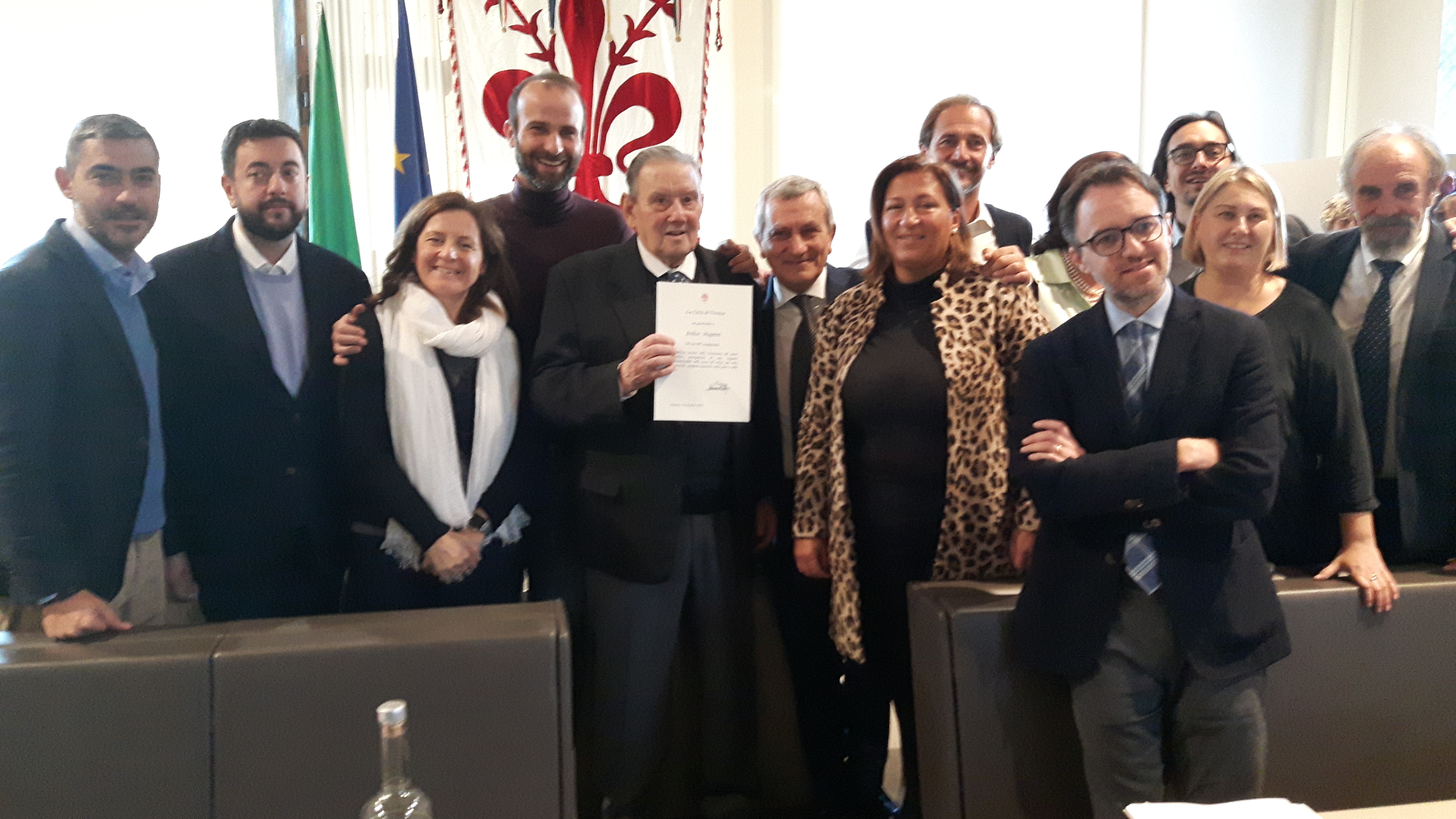 I 90 anni di Ardico Magnini in Consiglio Comunale I 90 anni di Ardico Magnini in Consiglio Comunale