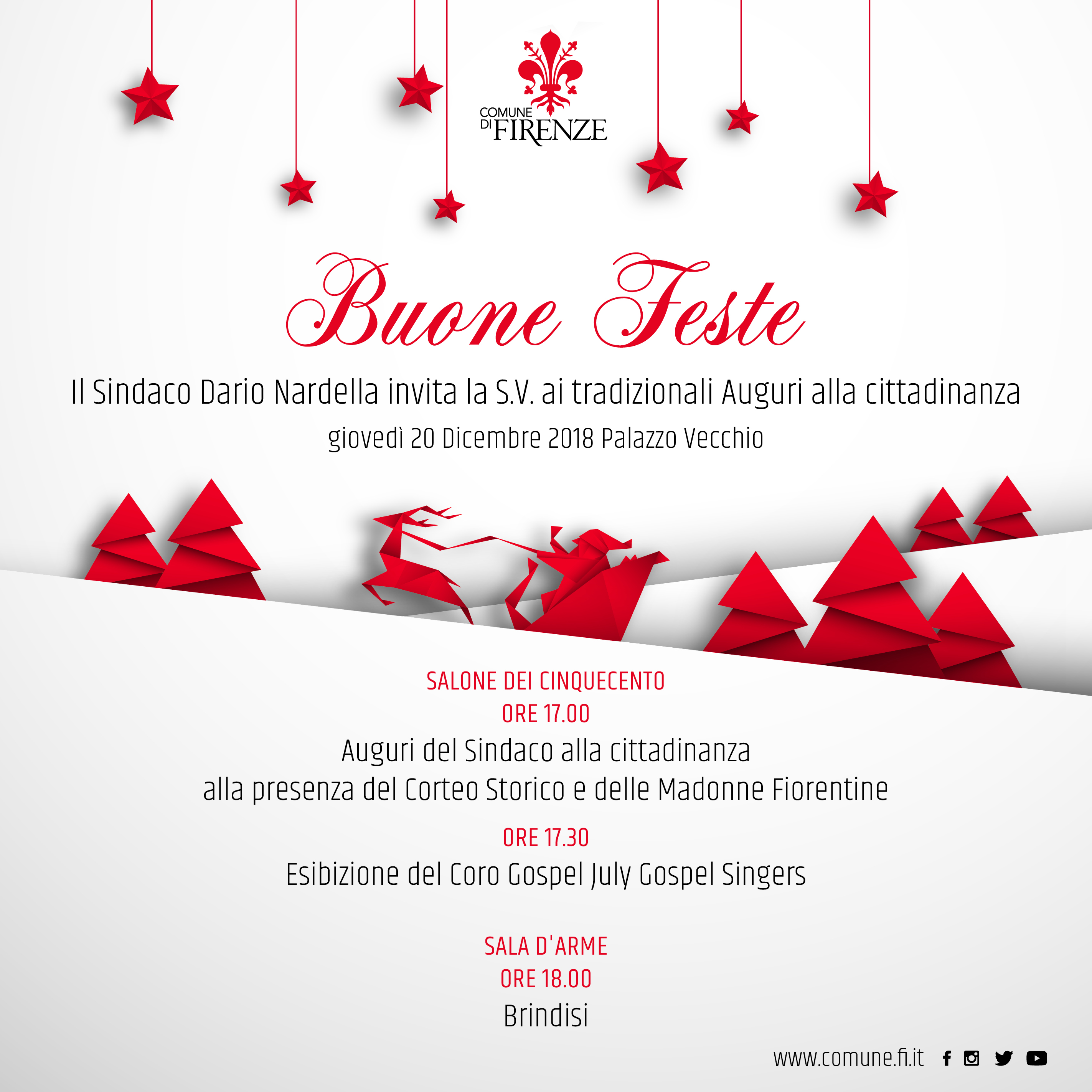 auguri del sindaco creatività per auguri del sindaco