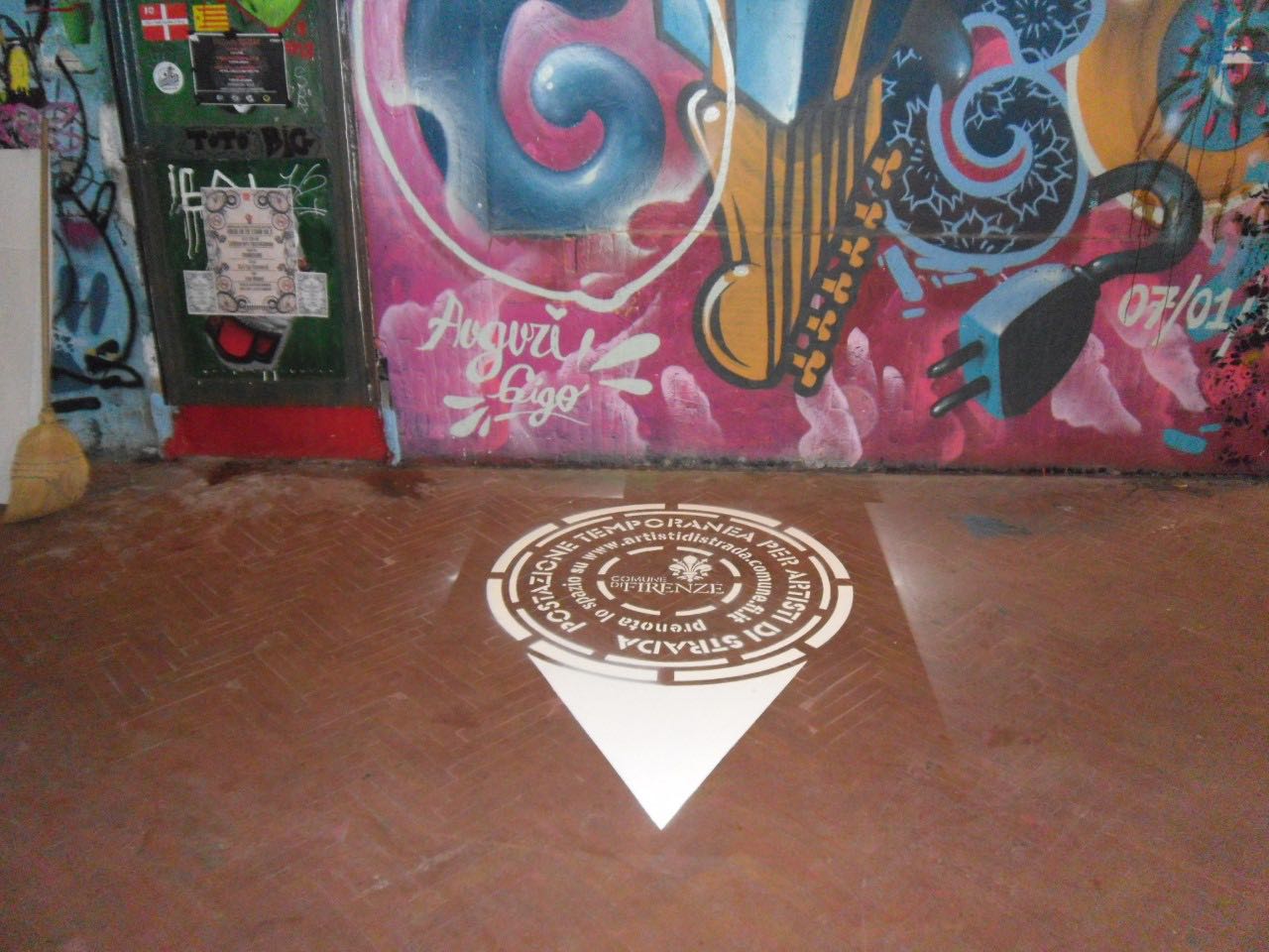 Street Art sottopasso Le Cure Street Art sottopasso Le Cure