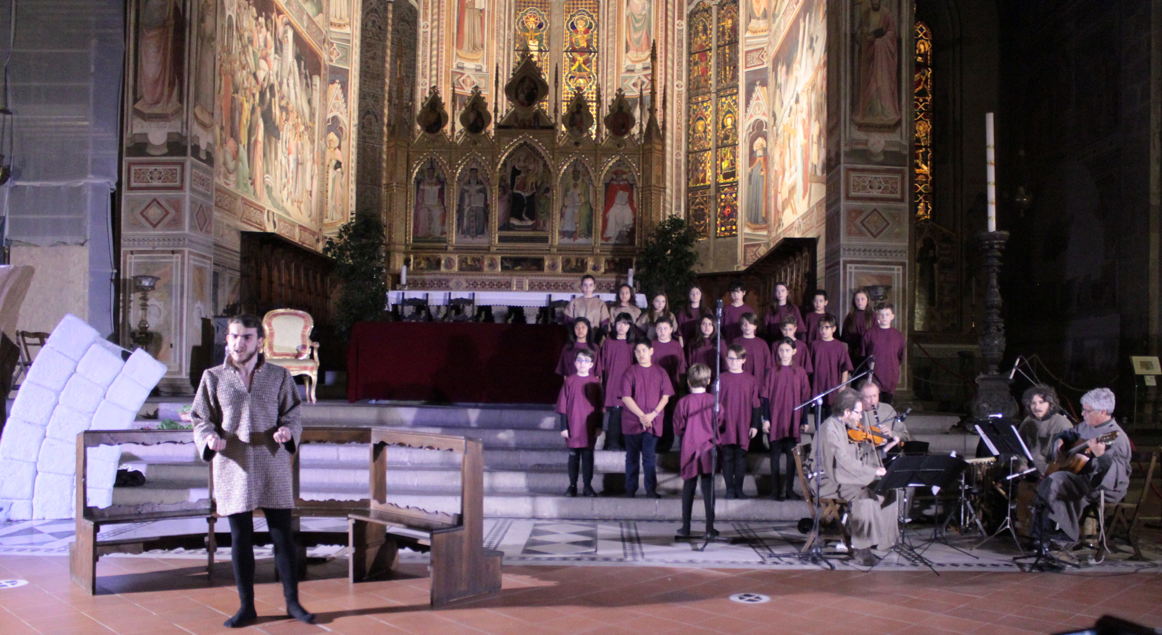 Opera teatro musicale Francesco e il sultano Opera teatro musicale Francesco e il sultano
