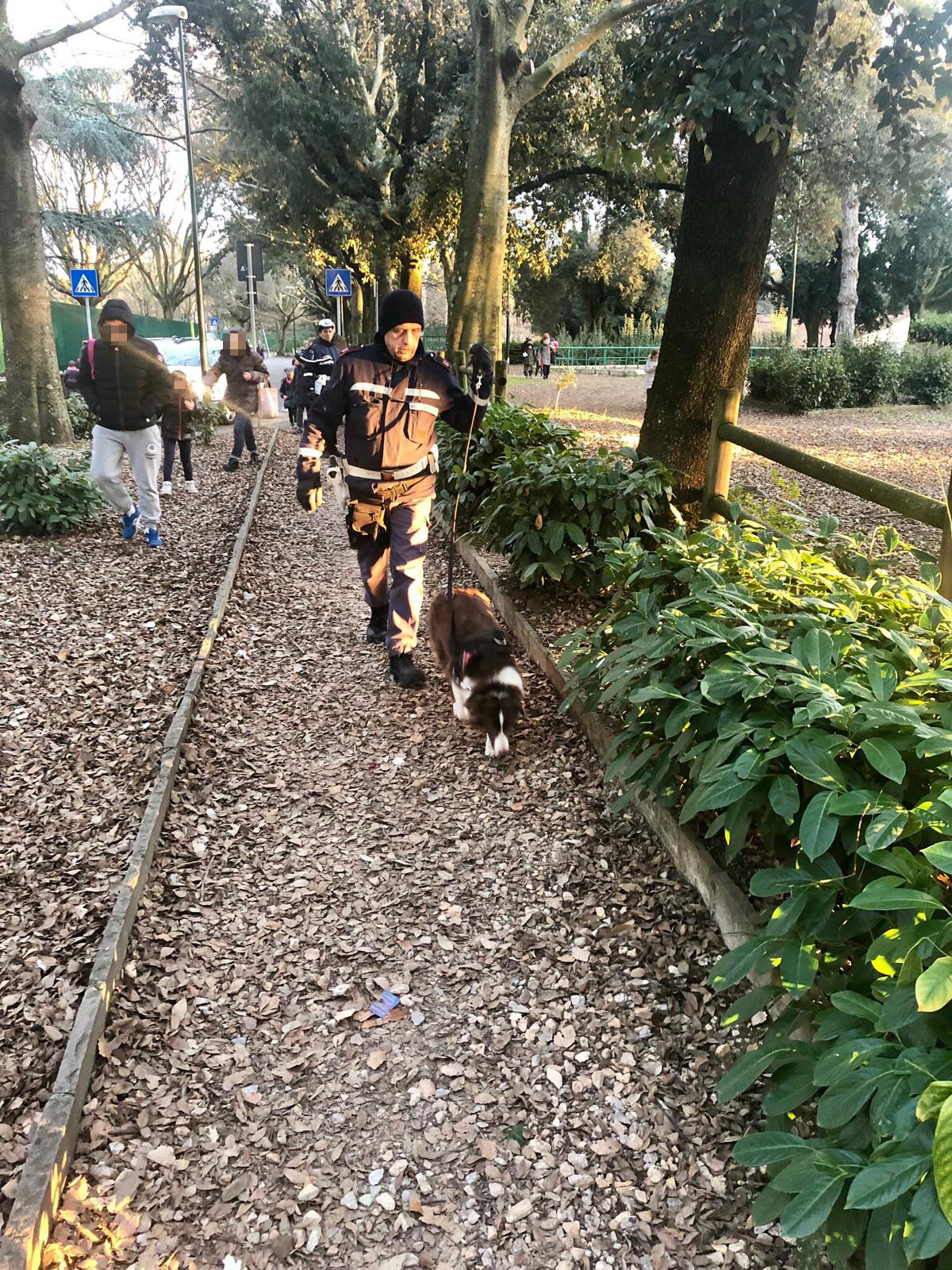 Piper in azione alla Montagnola