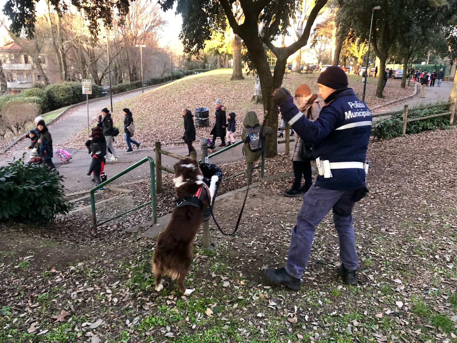 Piper in azione alla Montagnola