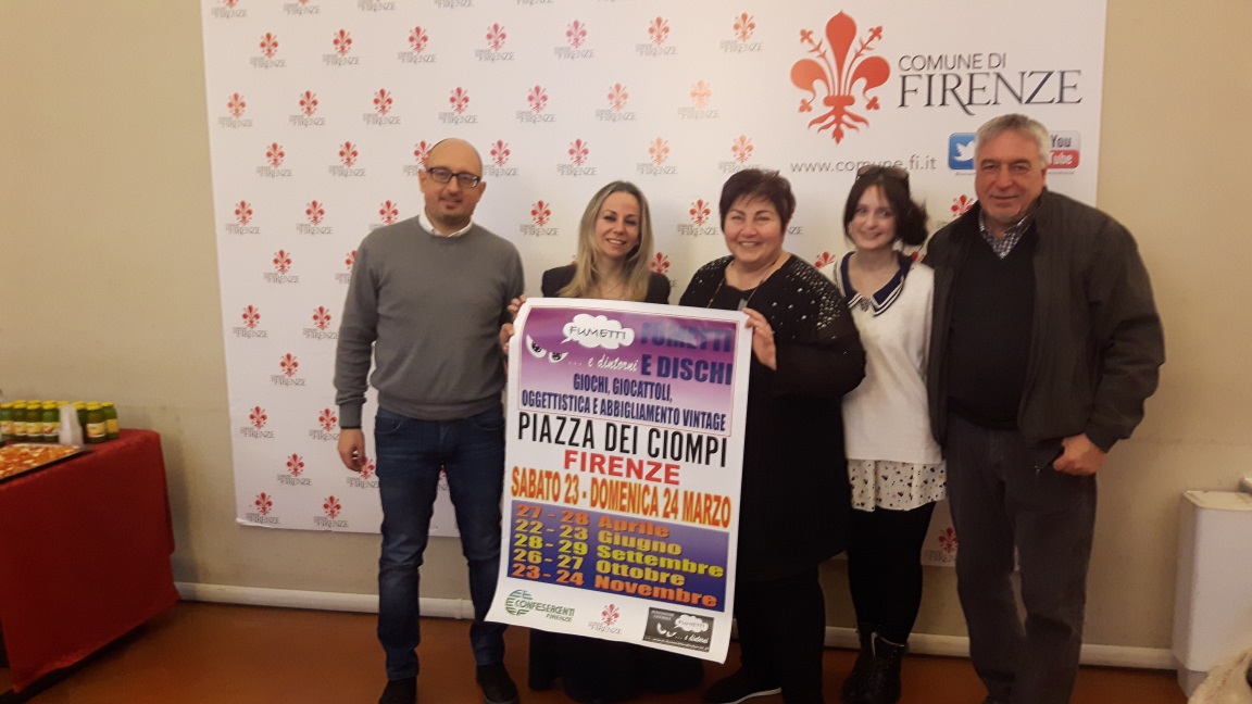 Fumetti e... Dintorni in piazza dei Ciompi