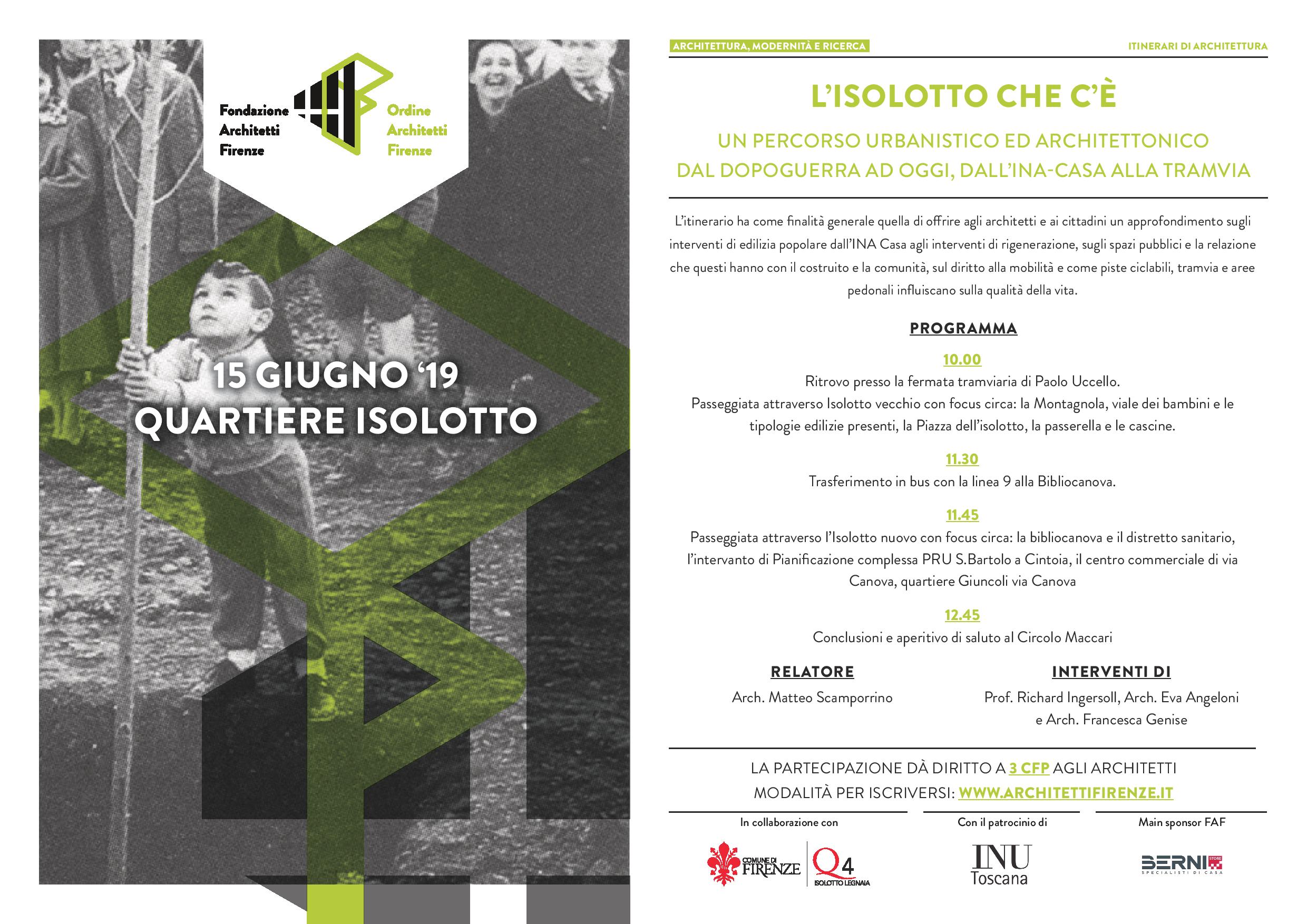 Itinerario Isolotto Itinerario Isolotto