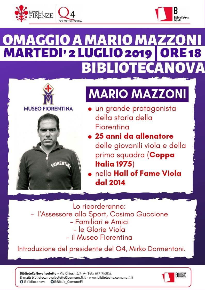 Omaggio a Mario Mazzoni Omaggio a Mario Mazzoni