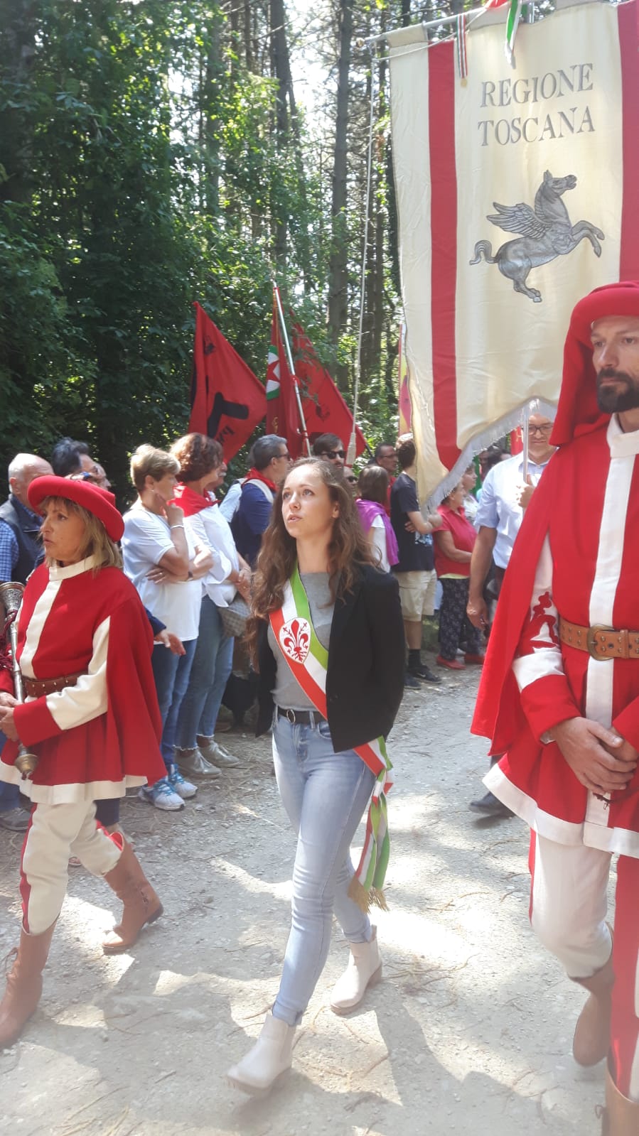 Letizia Perini al Monte Giovi