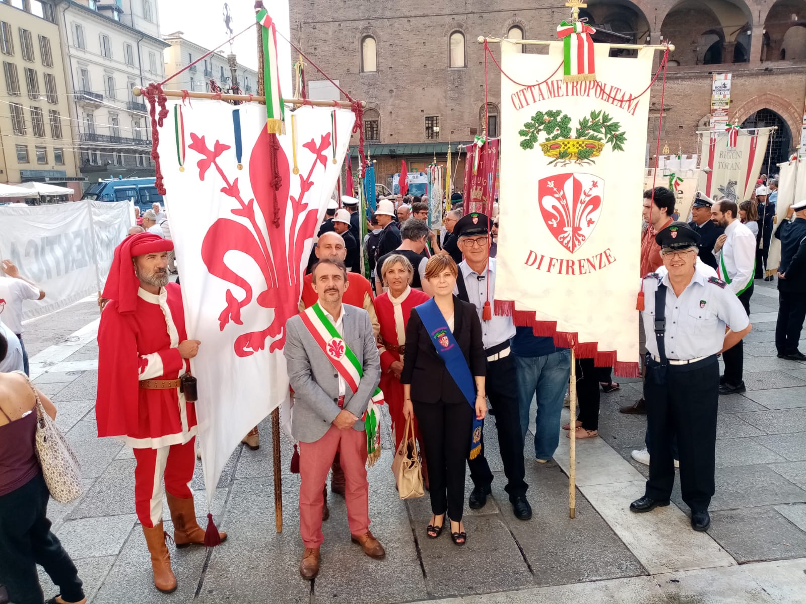 Il presidente Luca Milani alla commemorazione della strage di Bologna Il presidente Luca Milani alla commemorazione della strage di Bologna