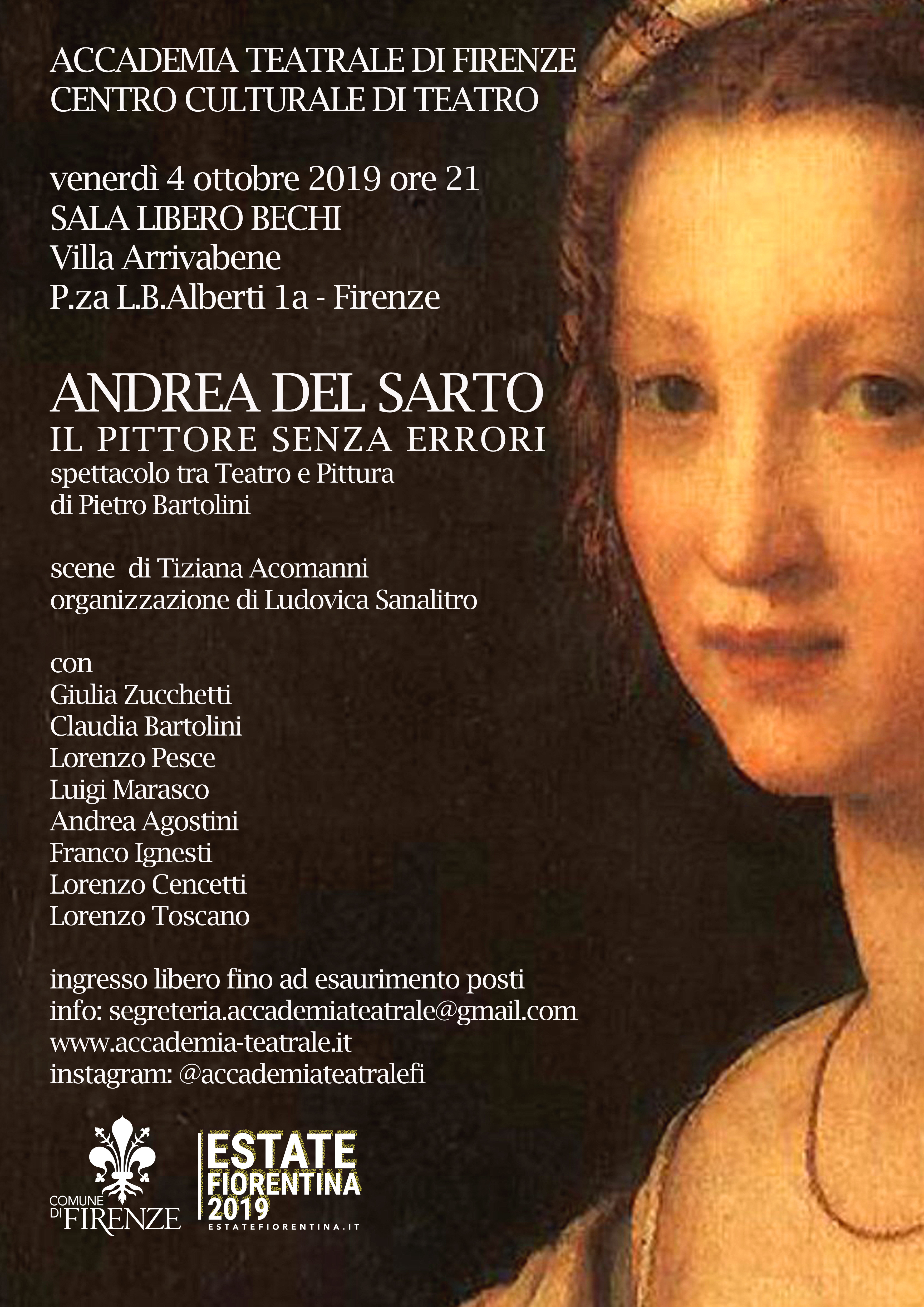 Spettacolo su Andrea Del Sarto Spettacolo su Andrea Del Sarto