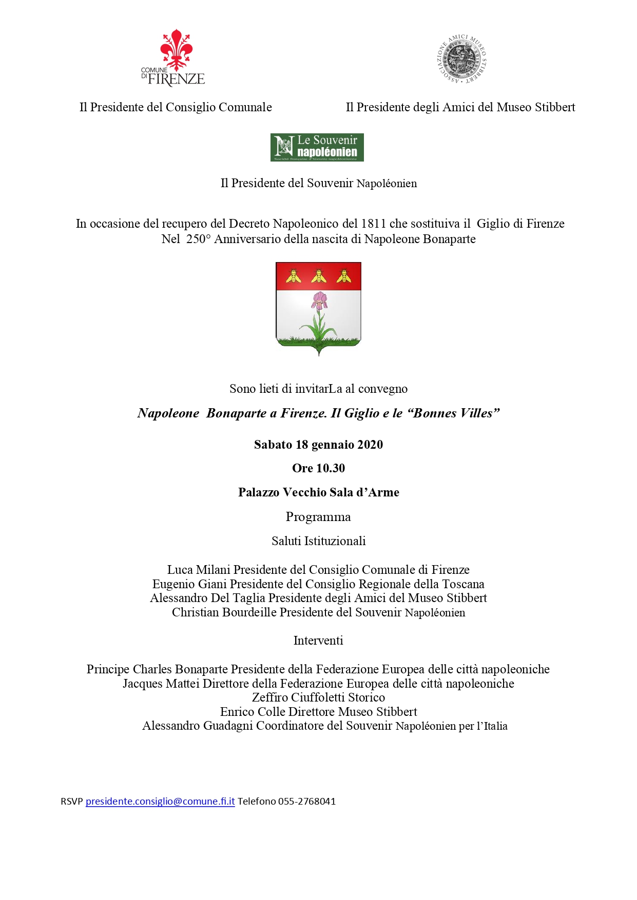 Convegno su decreto napoleonico Convegno su decreto napoleonico