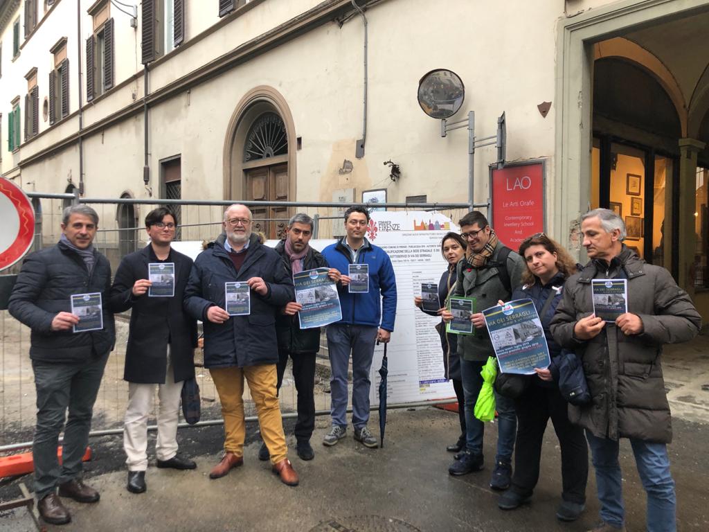 Forza Italia in via de'Serragli