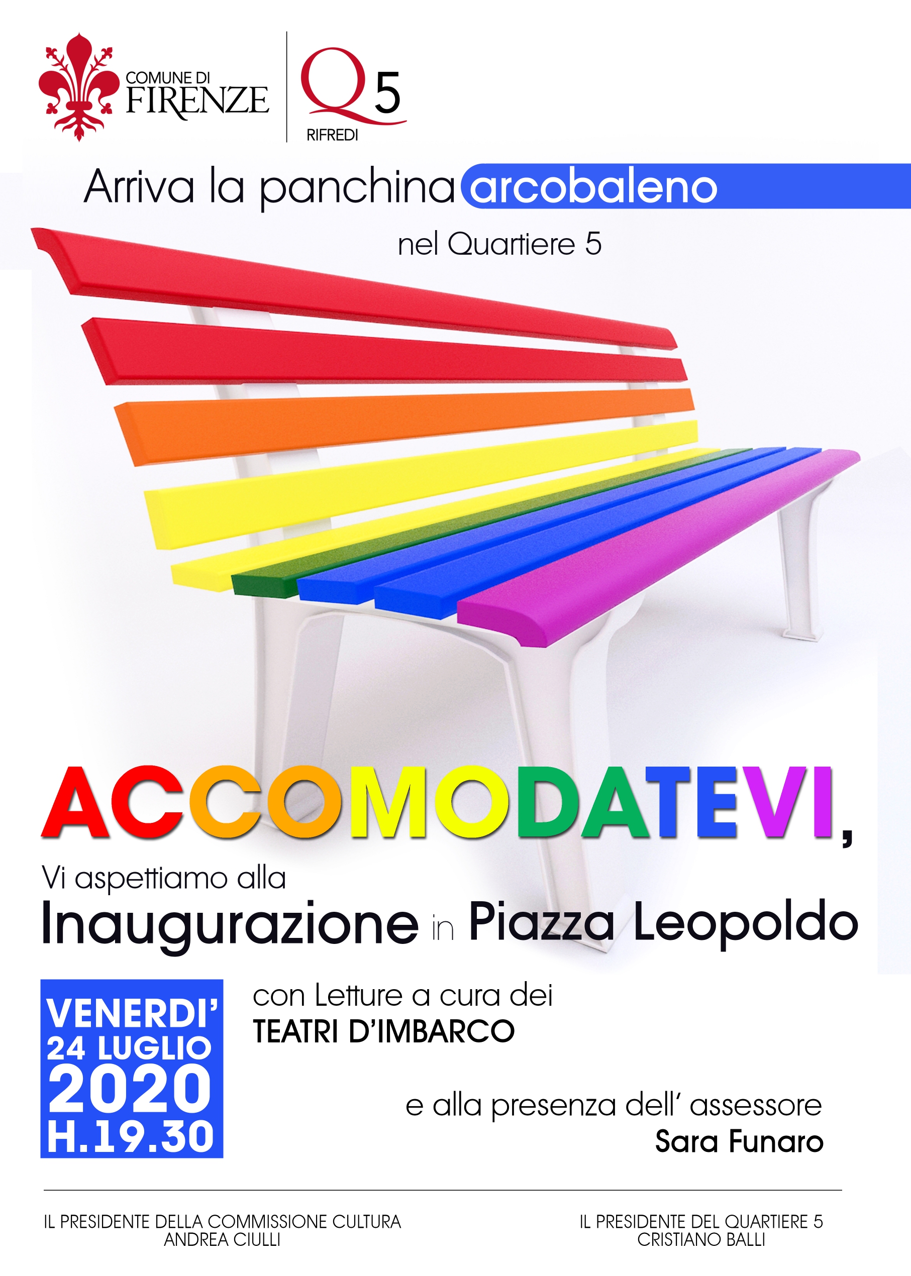Pankina arcobaleno al quartiere 5 Pankina arcobaleno al quartiere 5