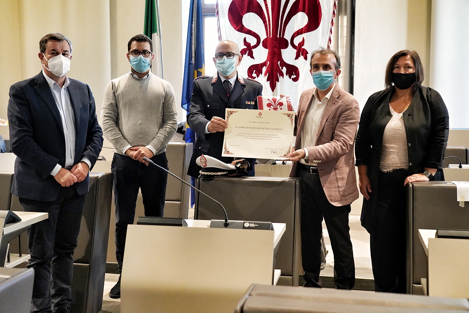Premiata la Polizia Municipale Premiata la Polizia Municipale