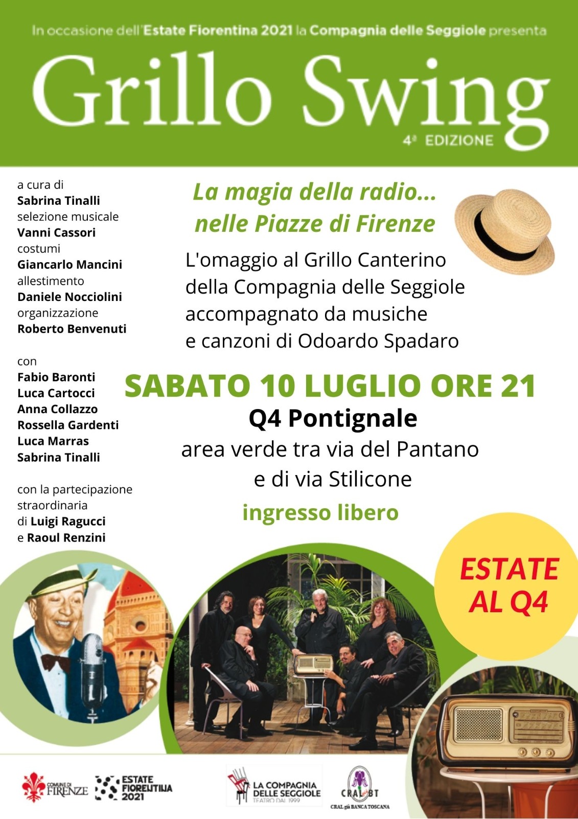 Grillo Swing al Quartiere 4 Grillo Swing al Quartiere 4