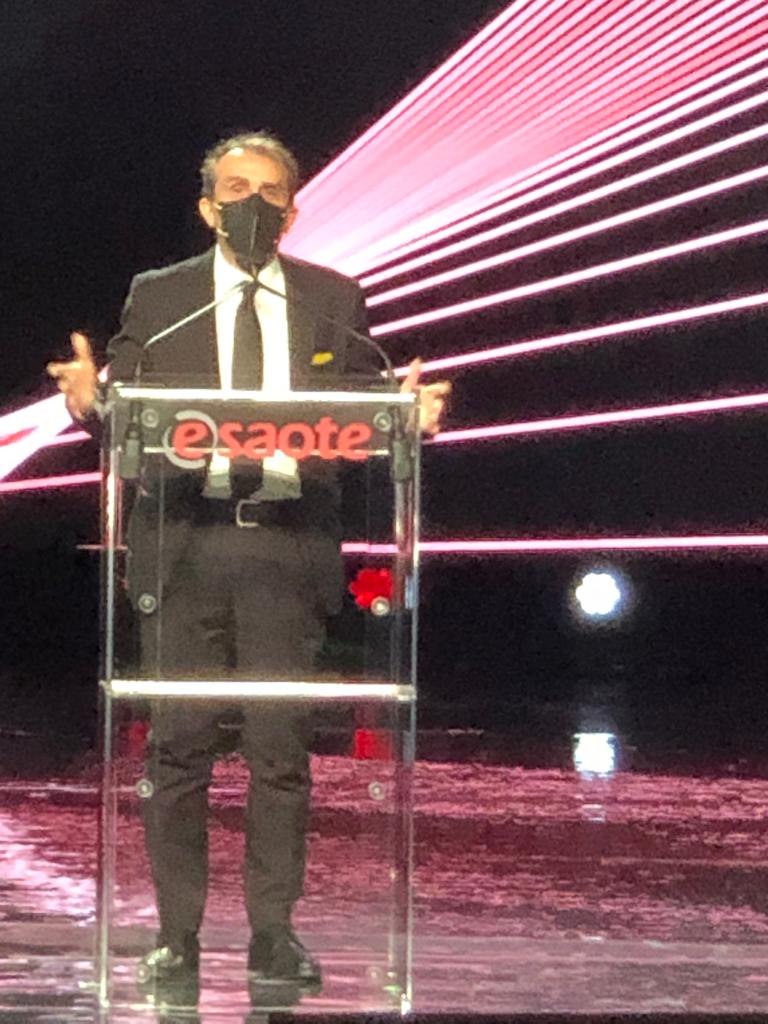 Il presidente Luca Milani Il presidente Luca Milani