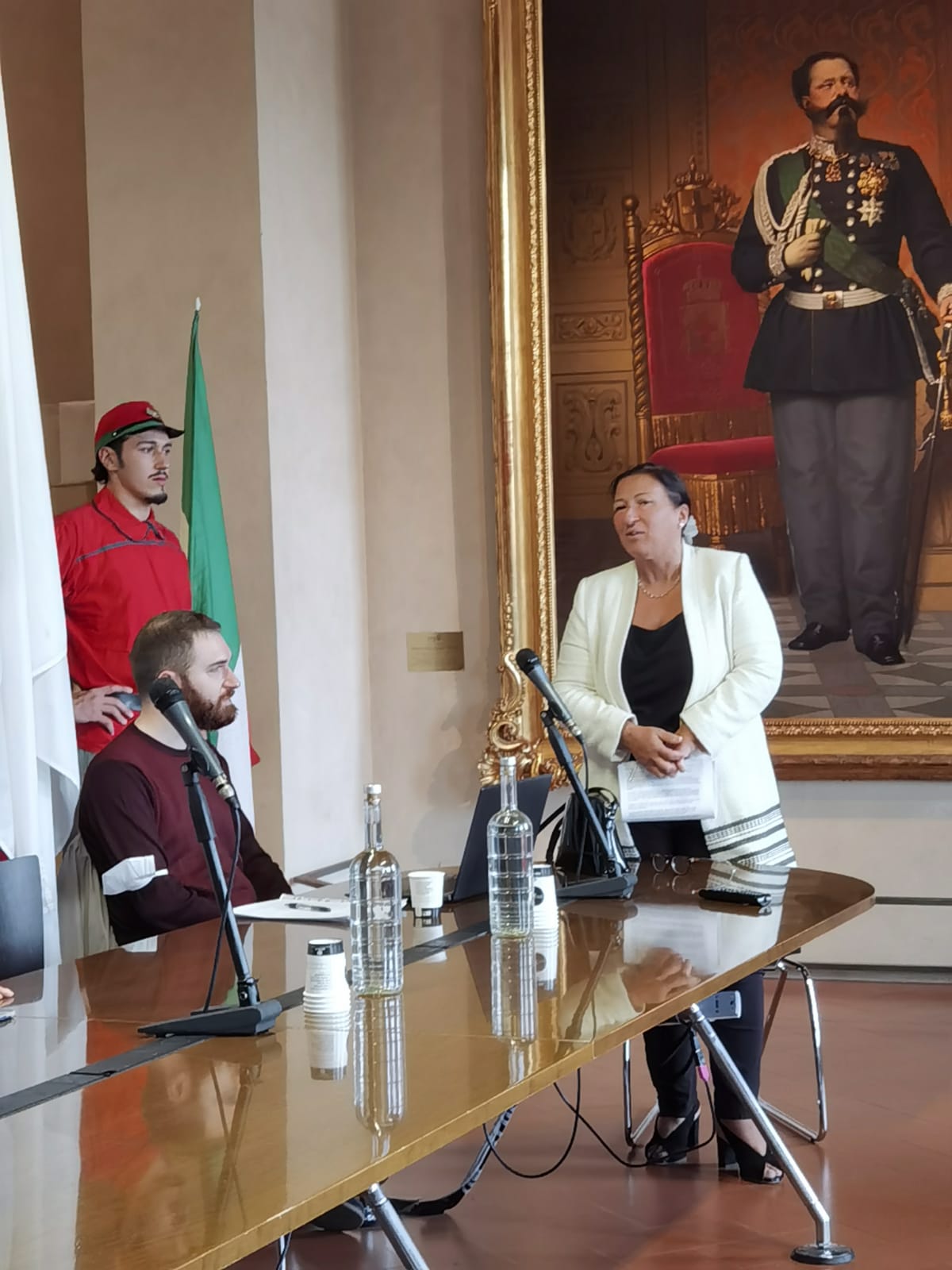 Presentato il restauro del Quadrilatero dei Garibaldini Presentato il restauro del Quadrilatero dei Garibaldini