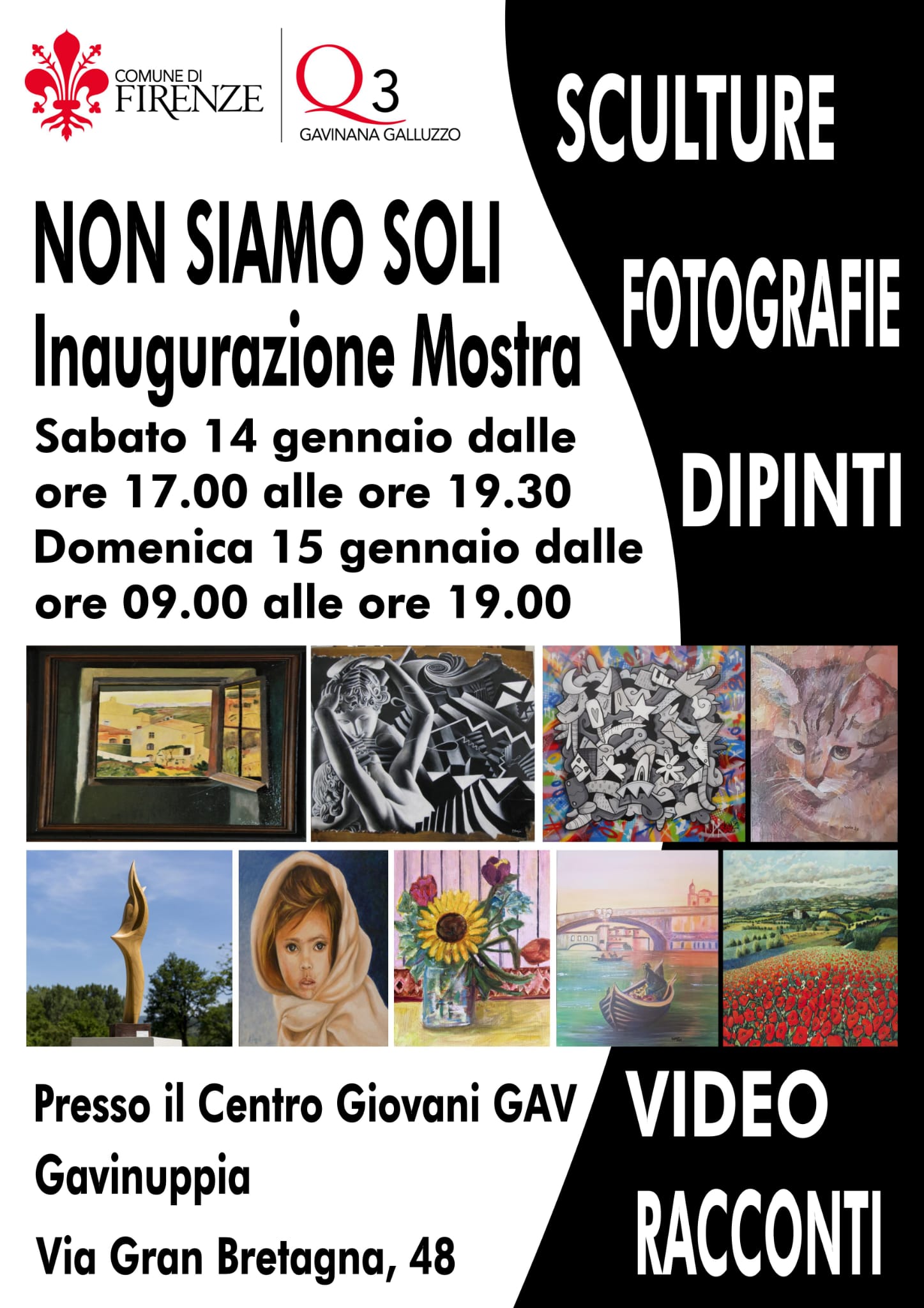 Non siamo soli al Quartiere 3 Non siamo soli al Quartiere 3