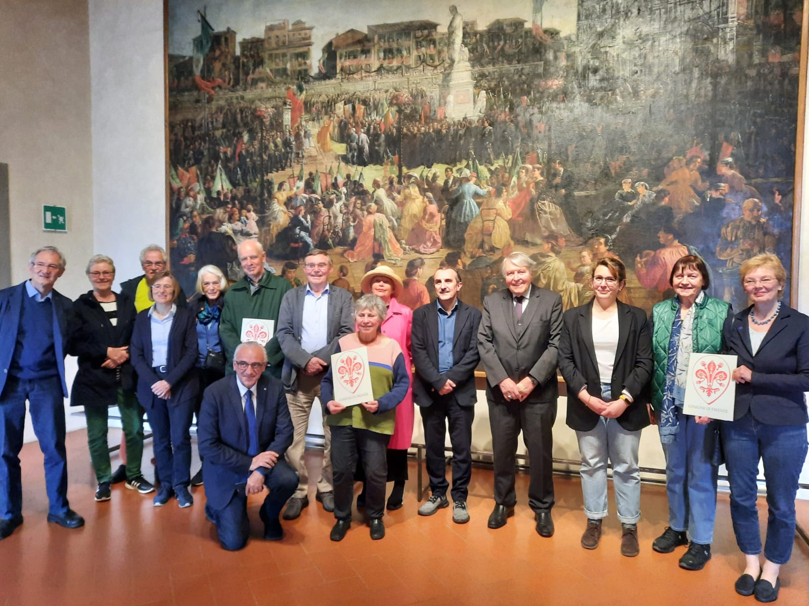 Incontro Milani con delegazione dell'Associazione Europa Union Germany Incontro Milani con delegazione dell'Associazione Europa Union Germany