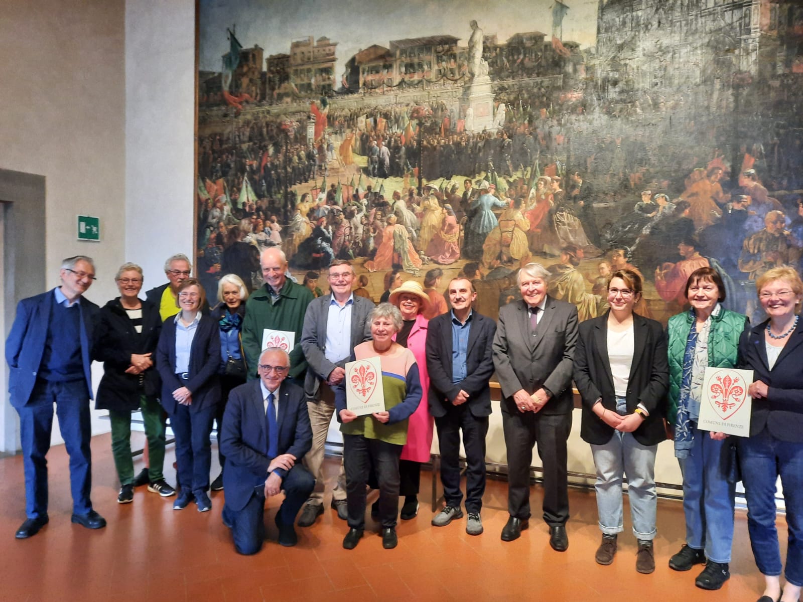 Incontro Milani con delegazione dell'Associazione Europa Union Germany Incontro Milani con delegazione dell'Associazione Europa Union Germany
