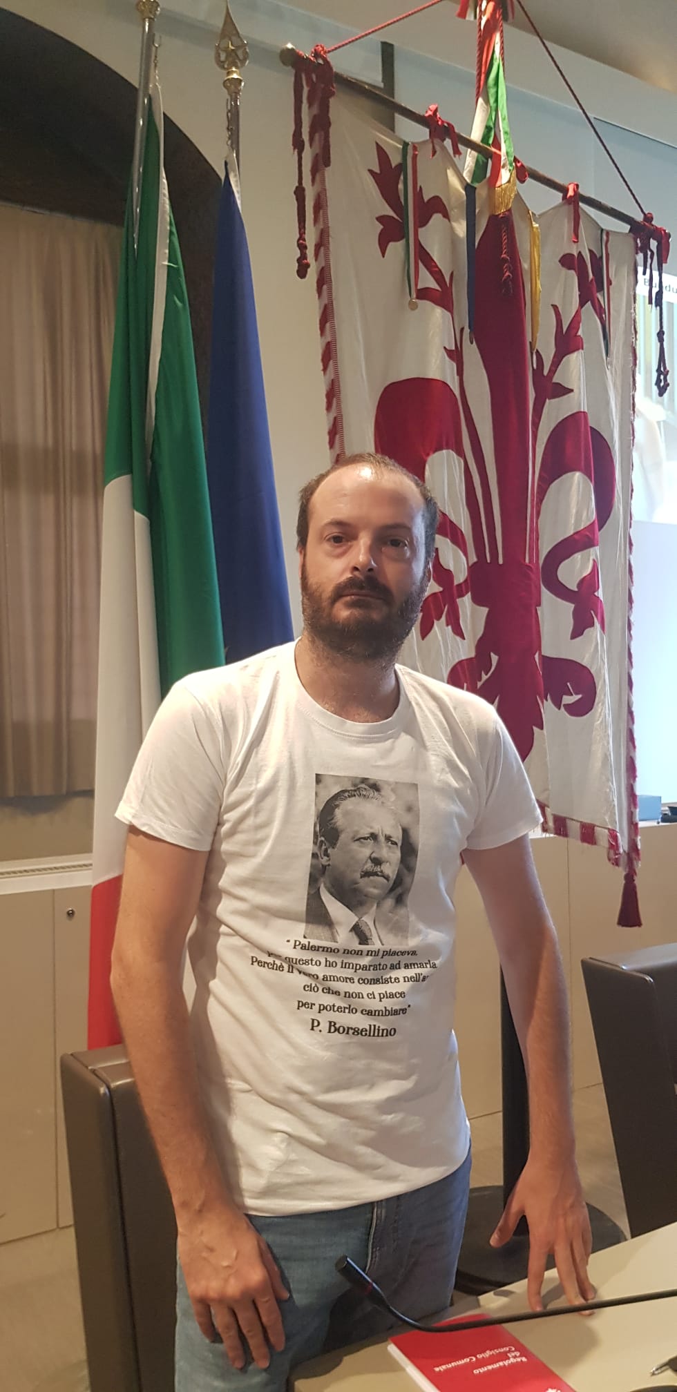 Draghi su Borsellino Draghi su Borsellino