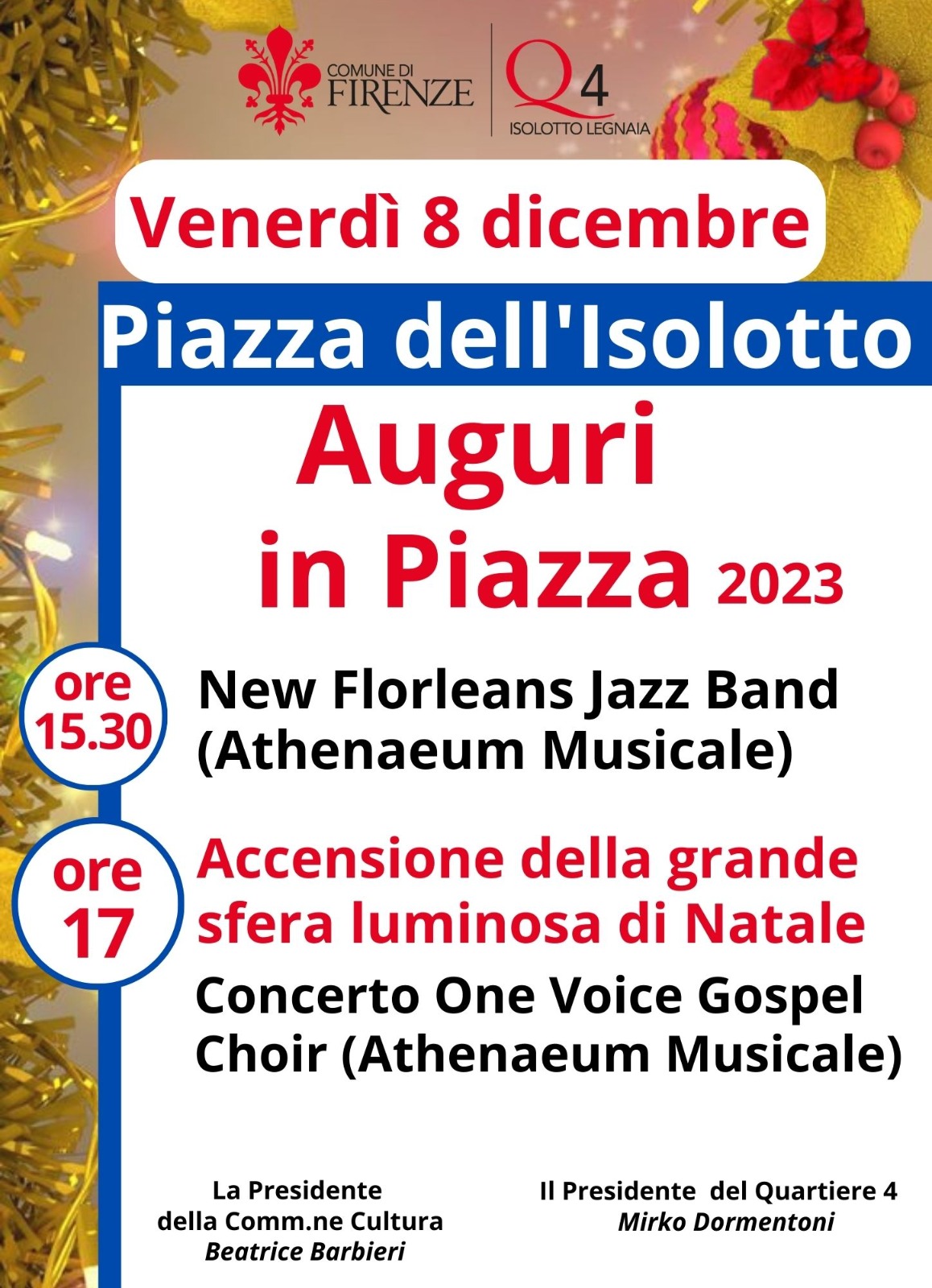 Natale al Quartiere 4 Natale al Quartiere 4