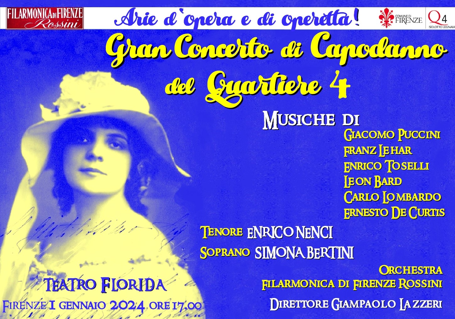 Concerto di Capodanno al Quartiere 4 Concerto di Capodanno al Quartiere 4
